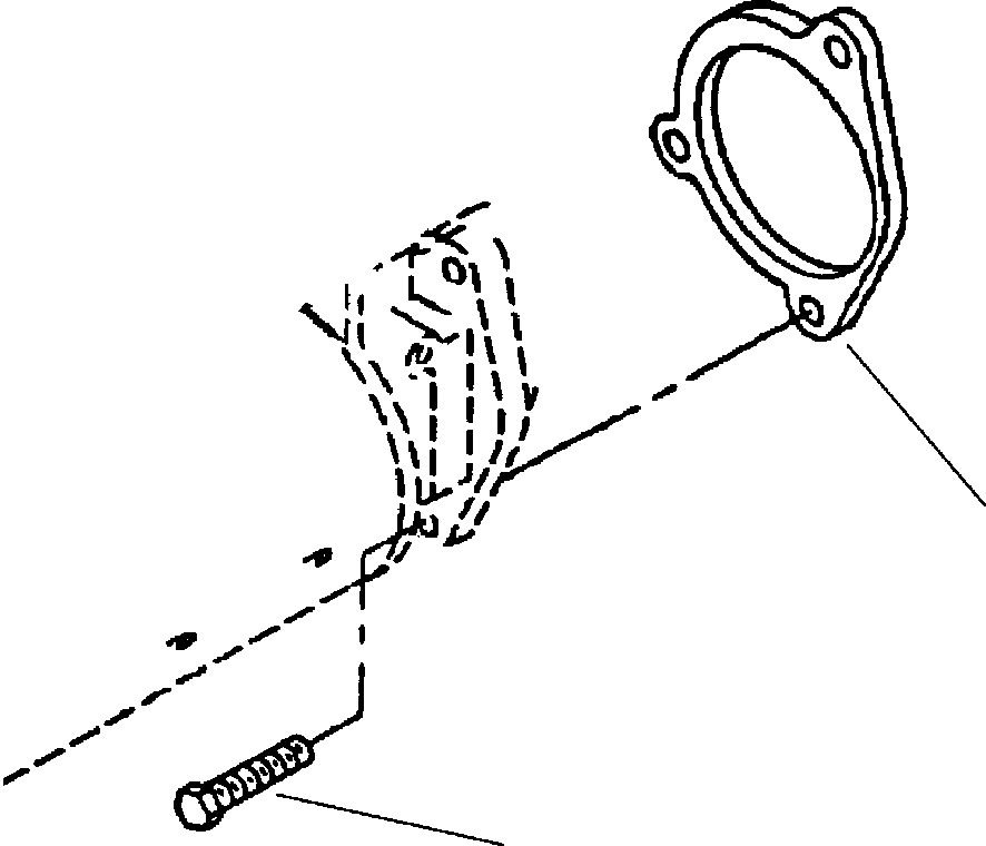 Excavators Komatsu / PC200LL-6 S/N A85001-UP(PC200LL6) / FIG. A6106-A1A1 STARTER MOTOR MOUNTING(A-080 : A6106-A1A1)