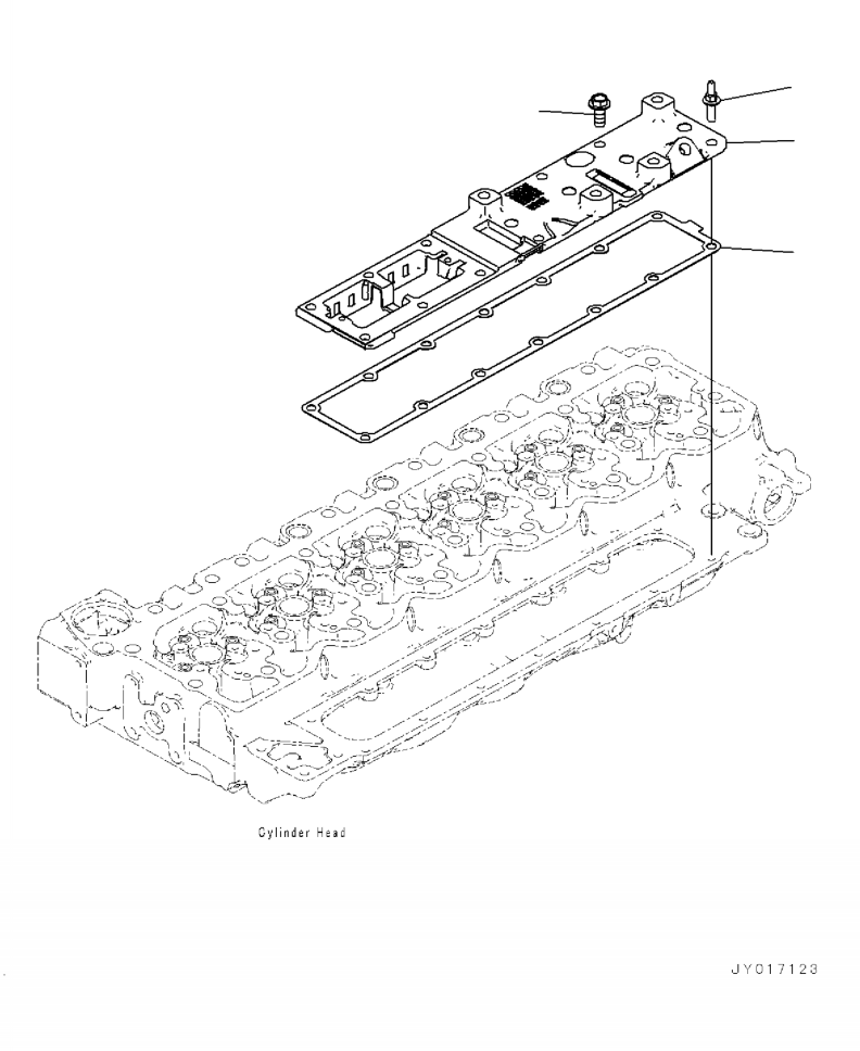 Excavators Komatsu / PC210LL-10 A52001 - UP(PC210LLE) / AIM00-001001 AIR INTAKE MANIFOLD(A-012 : AIM00-001001)