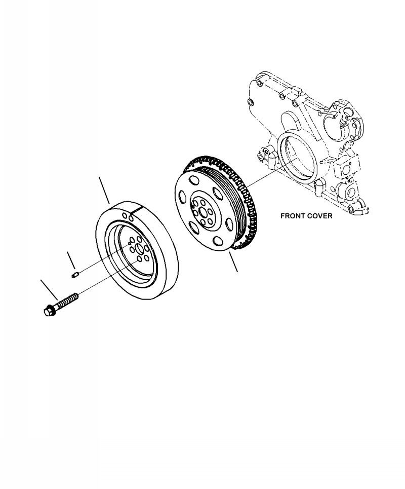 Excavators Komatsu / PC210LL-10 A52001 - UP(PC210LLE) / ADA00-001001 VIBRATION DAMPER(A-090 : ADA00-001001)
