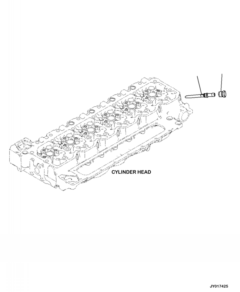 Excavators Komatsu / PC210LL-10 A52001 - UP(PC210LLE) / APP10-001003 CYLINDER HEAD CONNECTOR(A-170 : APP10-001003)