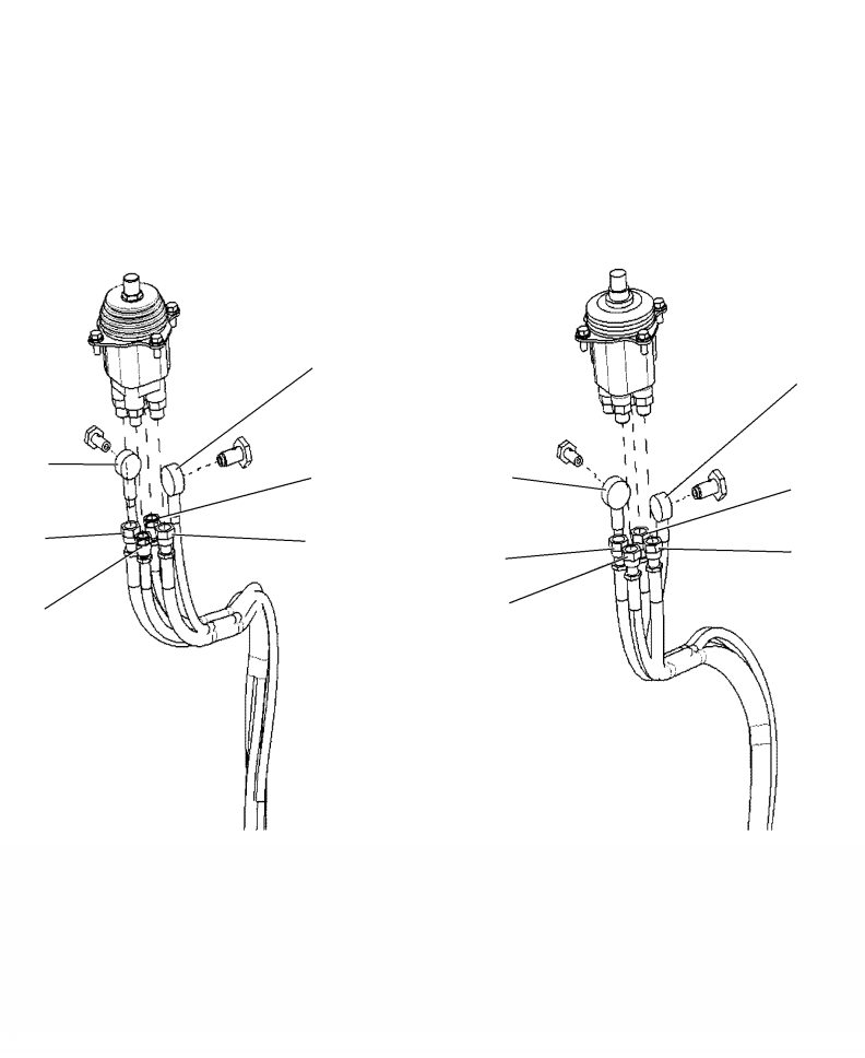Excavators Komatsu / PC210LL-10 A52001 - UP(PC210LLE) / K1110-003001 PPC LINES (1/6)(K-178 : K1110-003001)