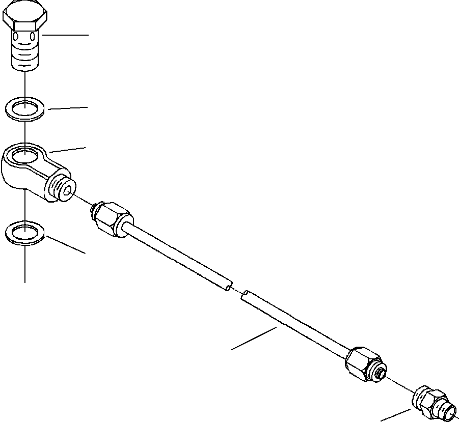 Excavators Komatsu / PC220LL-6 S/N A85001-UP(PC220LL6) / FIG. A4207-A2A2 AIR FUEL CONTROL PLUMBING(A-062 : A4207-A2A2)