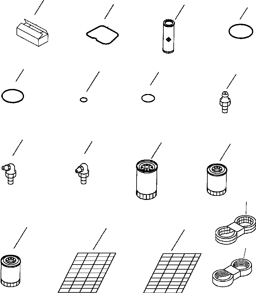 Excavators Komatsu / PC220LL-6 S/N A85001-UP(PC220LL6) / FIG. V0100-01A0 SPARE PARTS(V-002 : V0100-01A0)