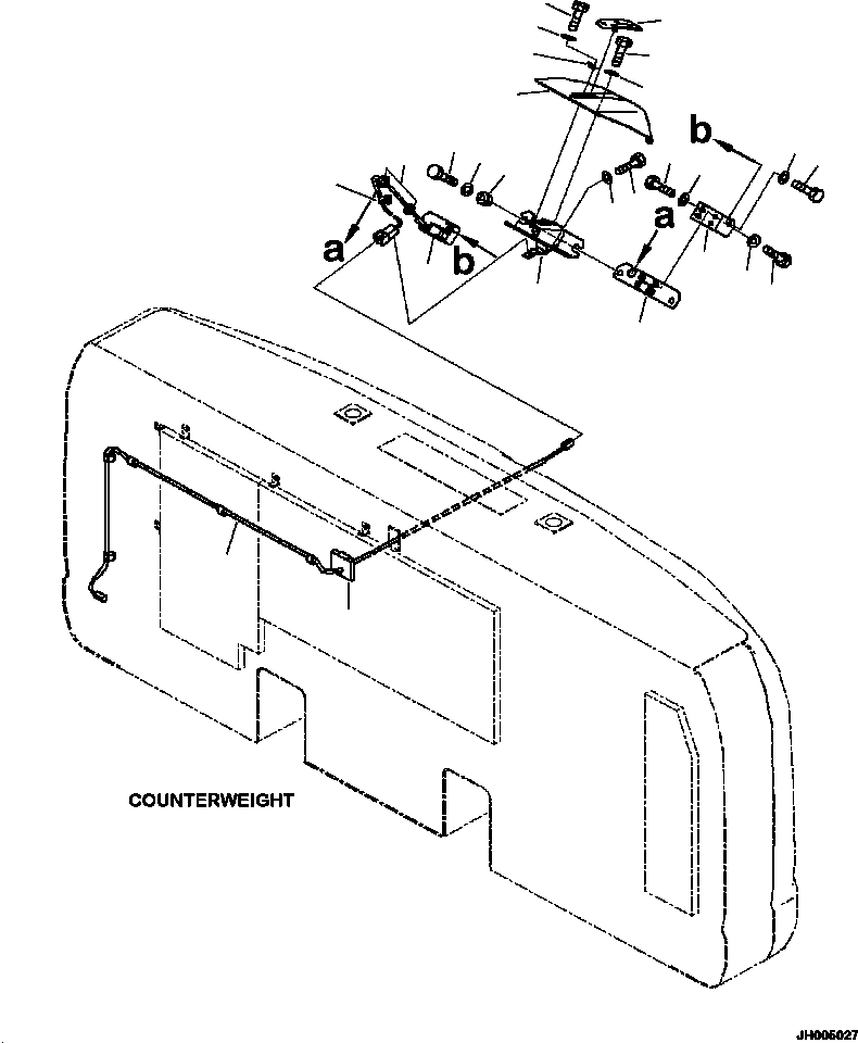 Excavators Komatsu / PC240LL-10 SN A20601-UP(PC240LLE) / E0450-001001 REARVIEW CAMERA(E-034 : E0450-001001)