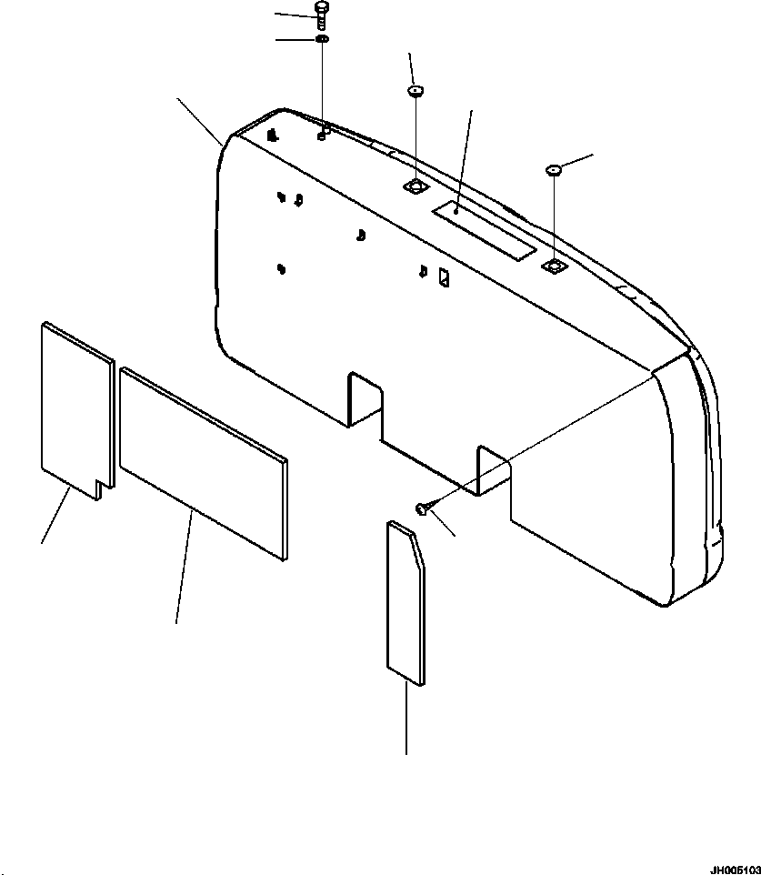 Excavators Komatsu / PC240LL-10 SN A20601-UP(PC240LLE) / M1510-001001 COUNTERWEIGHT(M-040 : M1510-001001)