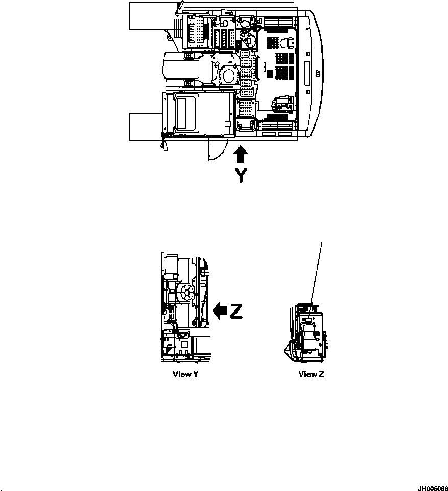 Excavators Komatsu / PC240LL-10 SN A20601-UP(PC240LLE) / U0202-001001 PLATE COOLANT DECAL(U-022 : U0202-001001)