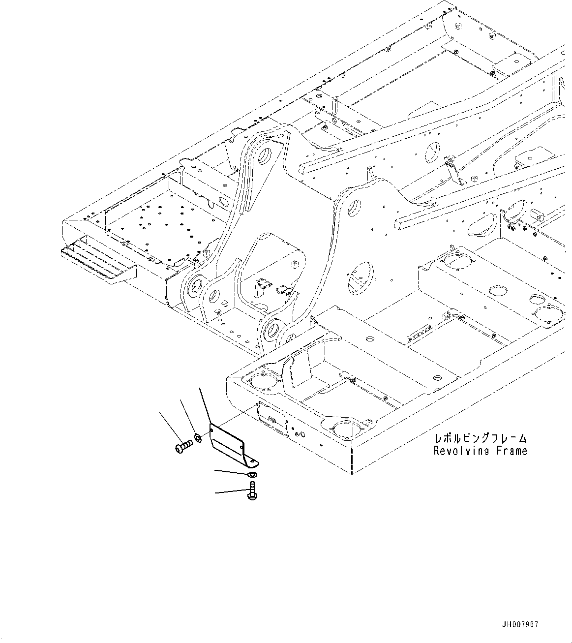 Excavators Komatsu / PC290LC-10 S/N K60001-UP(PC290L5U) / Additional Lower Wiper Less(K011001 : K0340-001001)