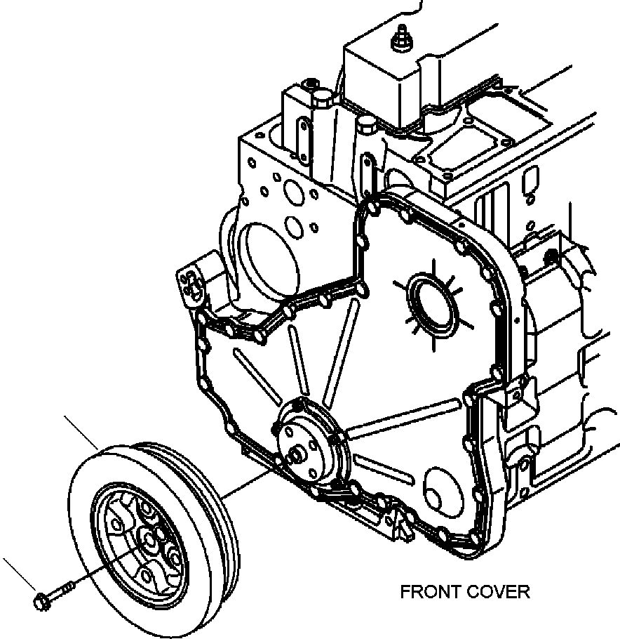 Excavators Komatsu / PC300HD-7L S/N A85001-UP(PC300HD7) / A2123-A3A7 VIBRATION DAMPER(A-035 : A2123-A3A7)