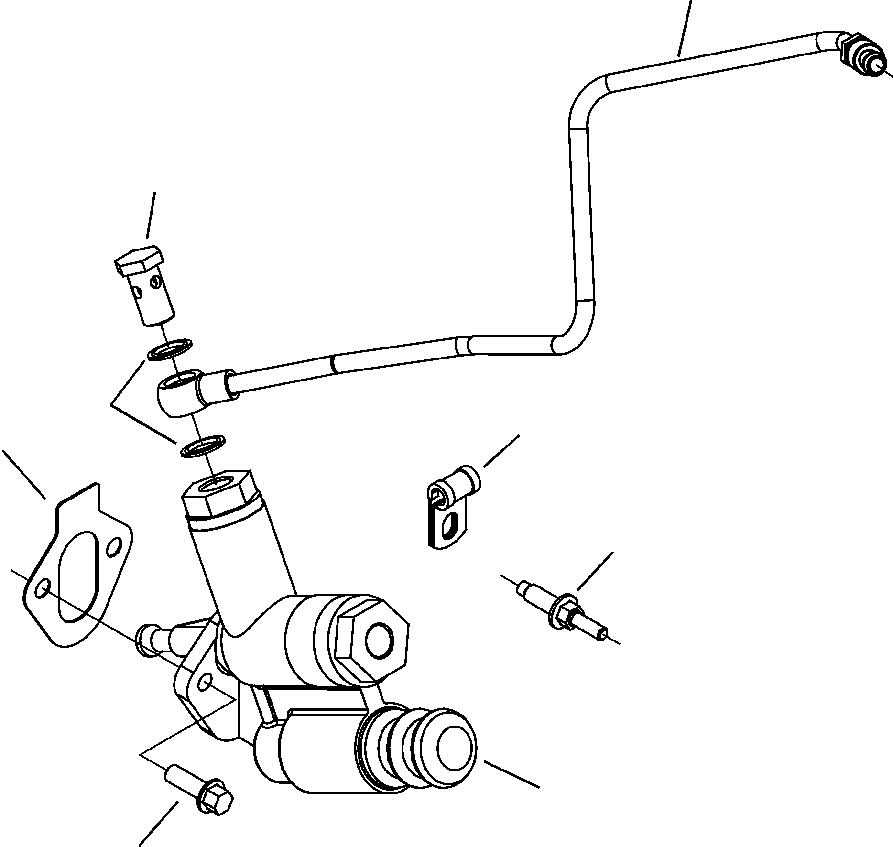 Excavators Komatsu / PC300HD-7L S/N A85001-UP(PC300HD7) / A4215-A3A7 FUEL TRANSFER PUMP(A-083 : A4215-A3A7)