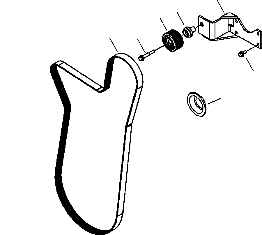 Excavators Komatsu / PC300HD-7L S/N A85001-UP(PC300HD7) / A6102-A3A6 ALTERNATOR DRIVE PULLEY(A-097 : A6102-A3A6)