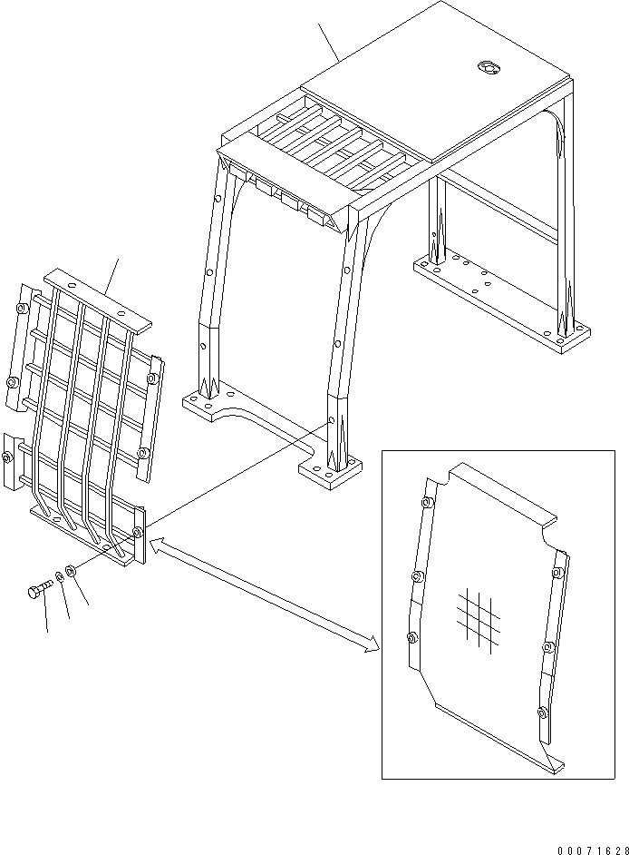 Excavators Komatsu / PC300LL-7L S/N A85001-UP(PC300L1E) / OPERATOR
