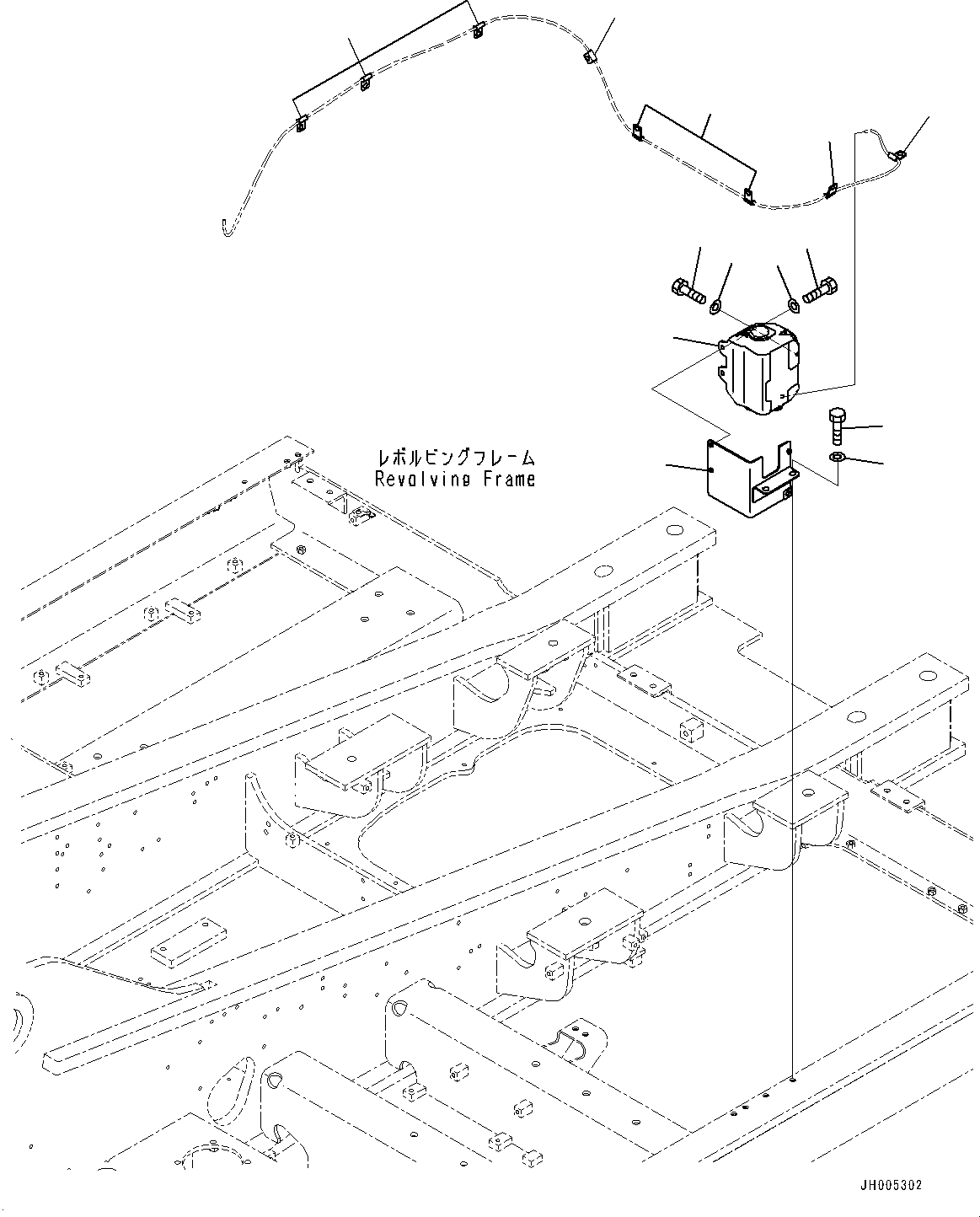 Excavators Komatsu / PC360LC-10 S/N K60001-UP(PC360L2U) / Window Washer(K014001 : K0350-001001)