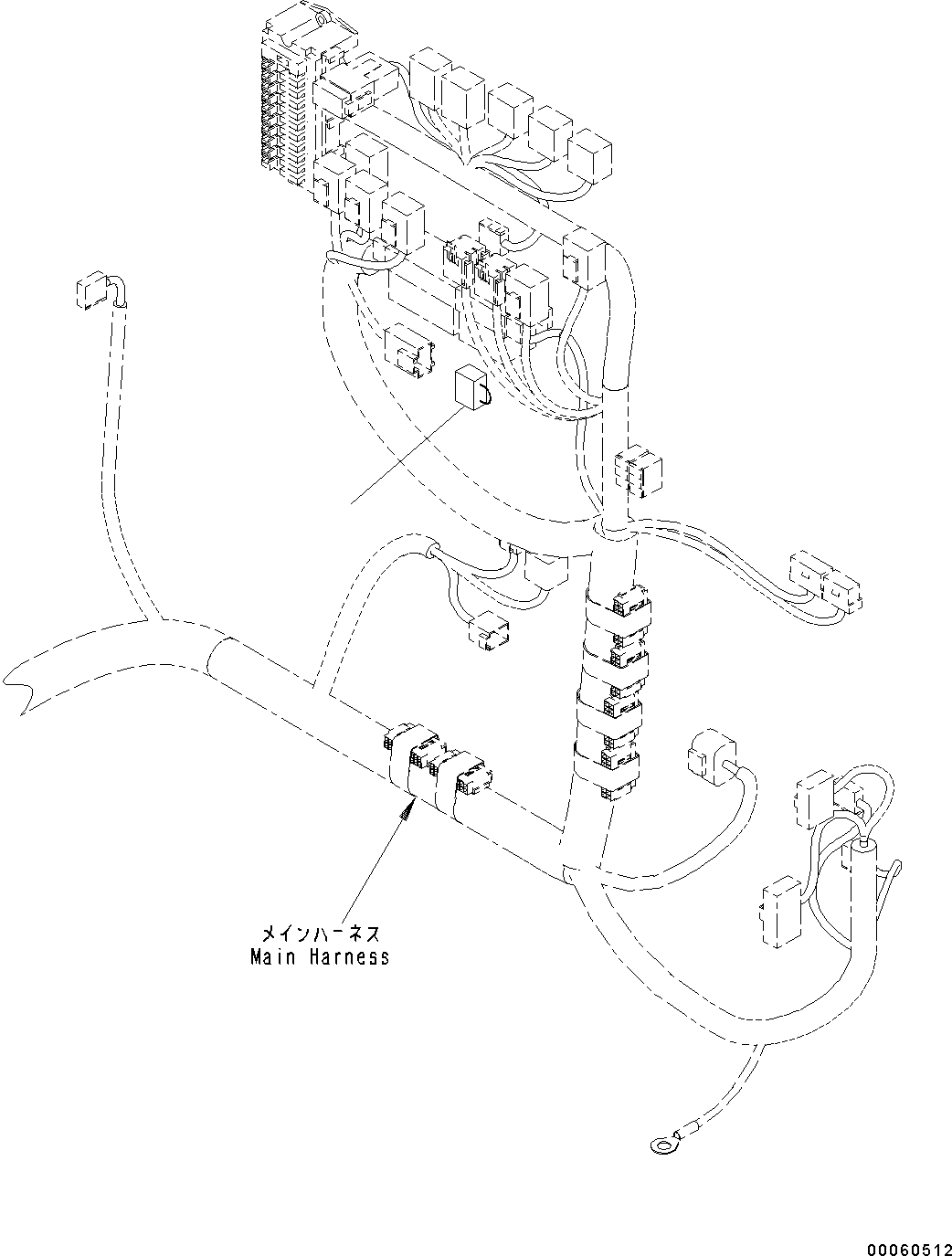 Excavators Komatsu / PC360LC-10 S/N K60001-UP(PC360L2U) / Mode Selection Connectors(K022001 : K1730-001001)