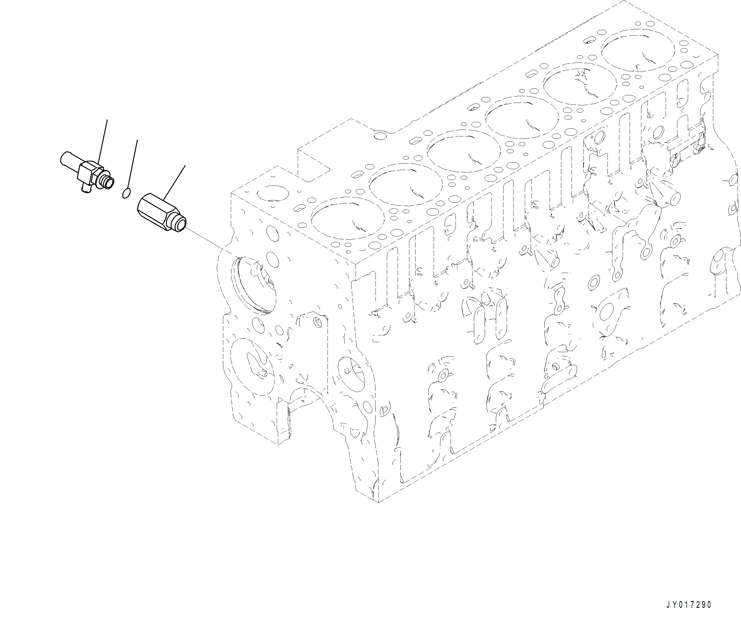 Komatsu parts book diagram for PC390LCI-11 A31001-UP BEPB113400 3.8.2018: A9530-001001 WATER PIPING