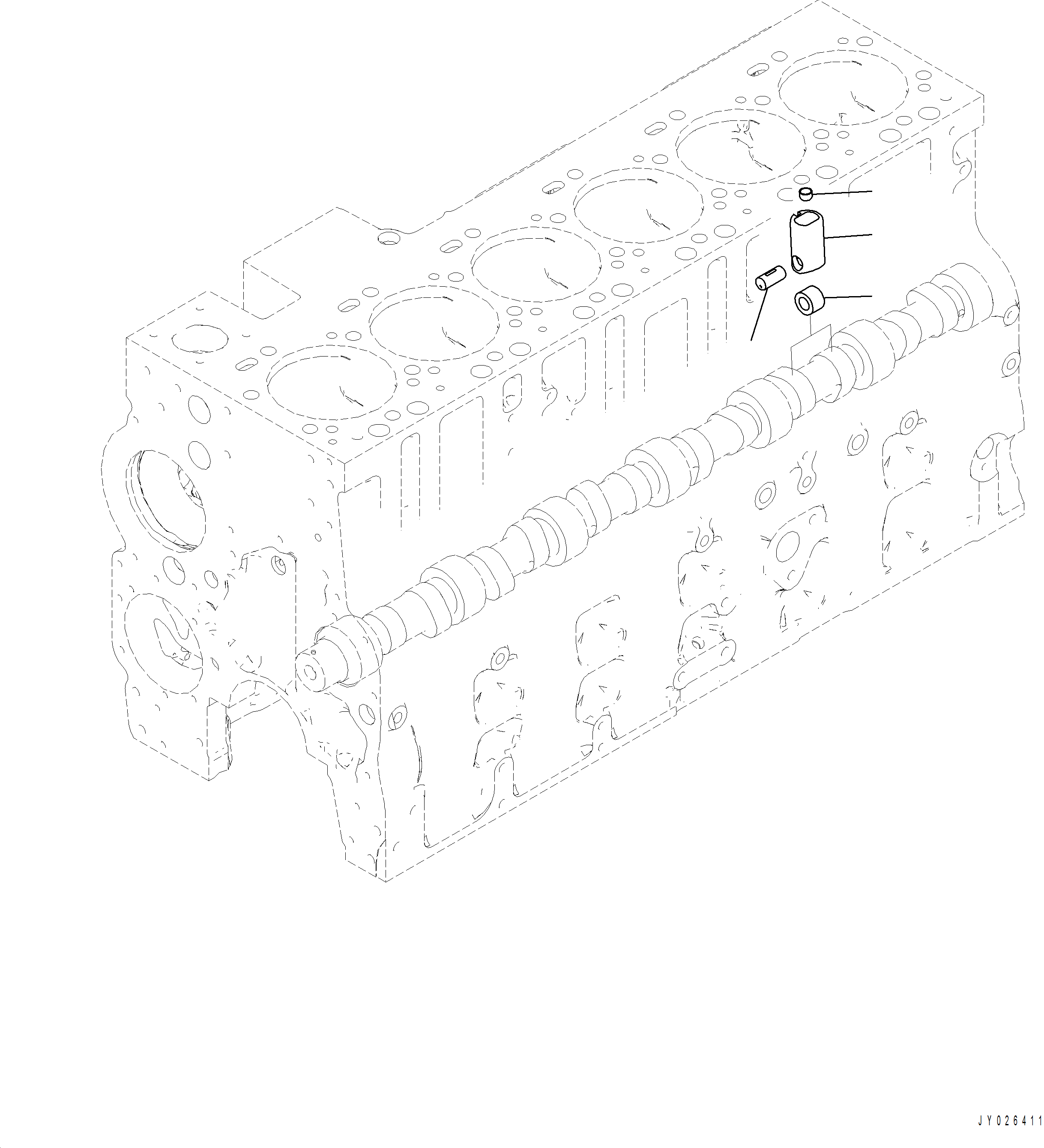 Komatsu parts book diagram for PC390LCI-11 A31001-UP BEPB113400 3.8.2018: ABB00-001001 TAPPET