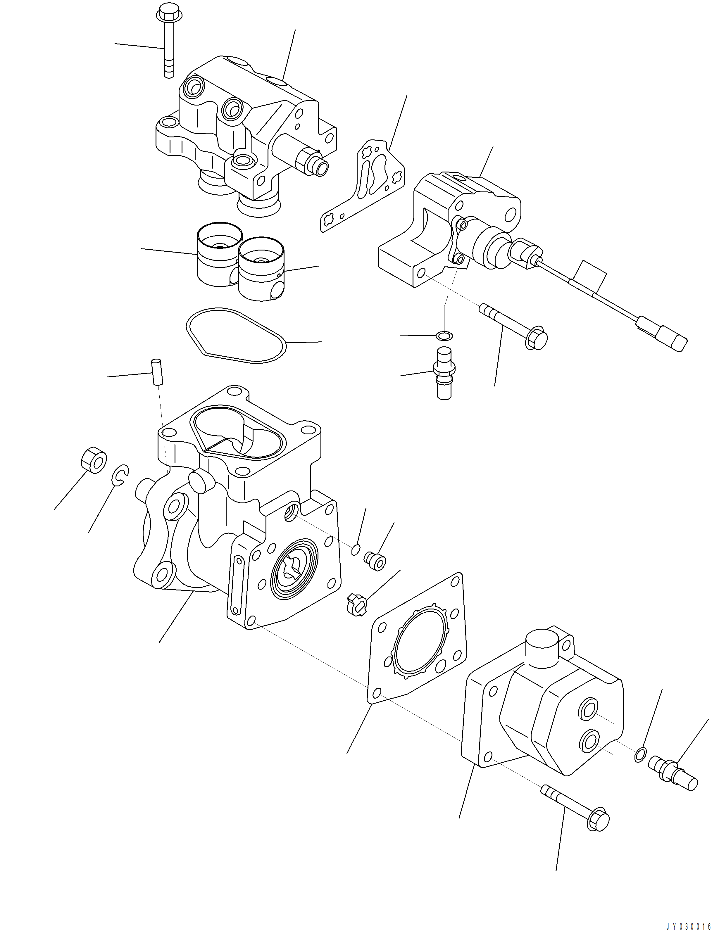 Komatsu parts book diagram for PC390LCI-11 A31001-UP BEPB113400 3.8.2018: AFP10-001001 FUEL SUPPLY PUMP
