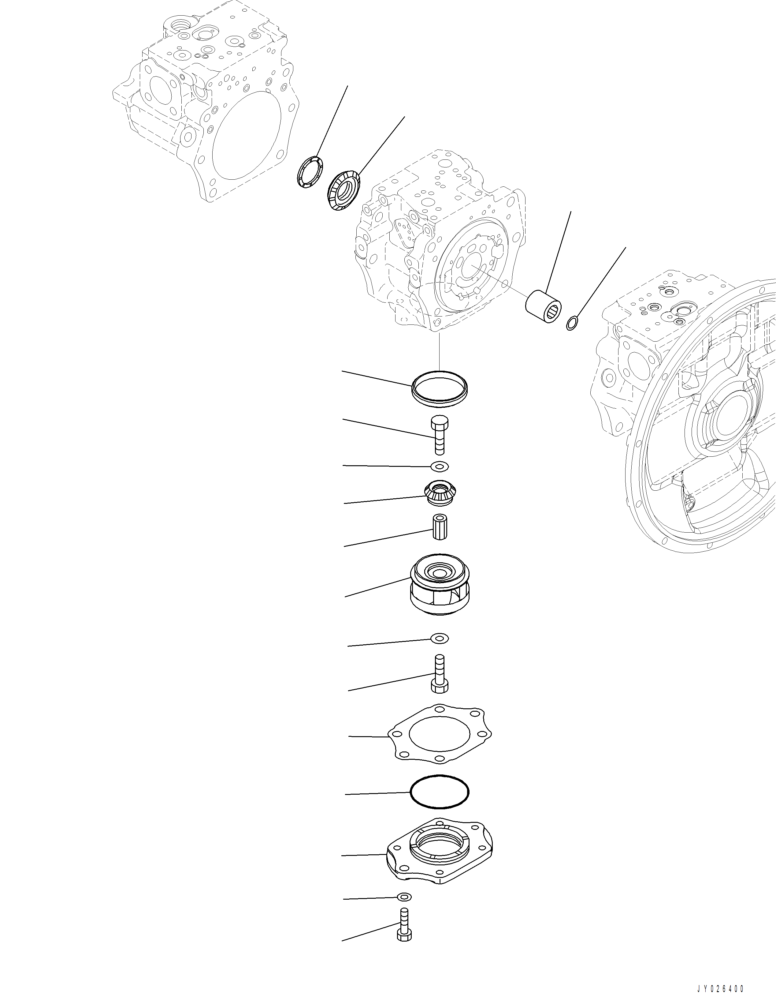 Komatsu parts book diagram for PC390LCI-11 A31001-UP BEPB113400 3.8.2018: H0120-001010 PISTON PUMP (10/13)