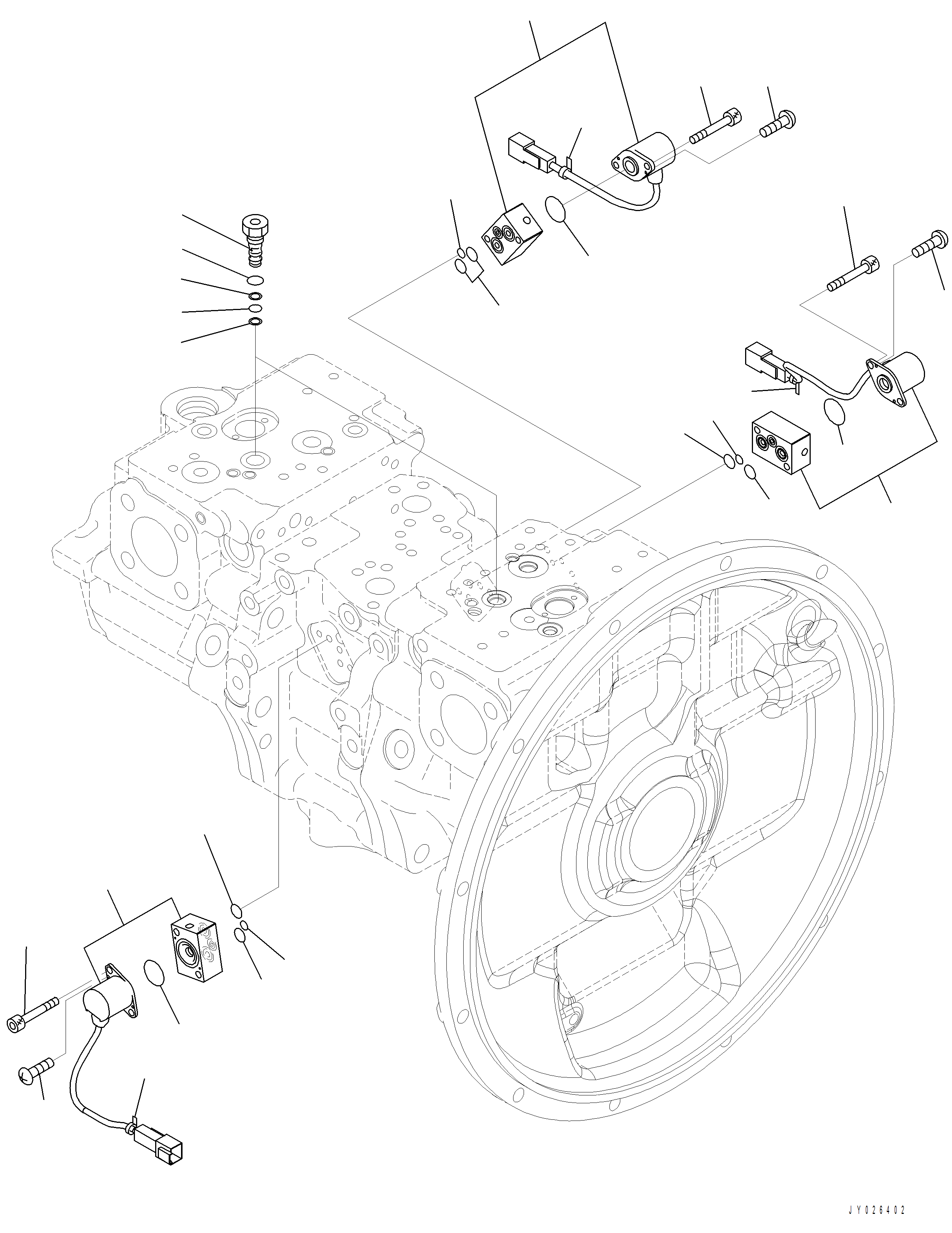 Komatsu parts book diagram for PC390LCI-11 A31001-UP BEPB113400 3.8.2018: H0120-001012 PISTON PUMP (12/13)