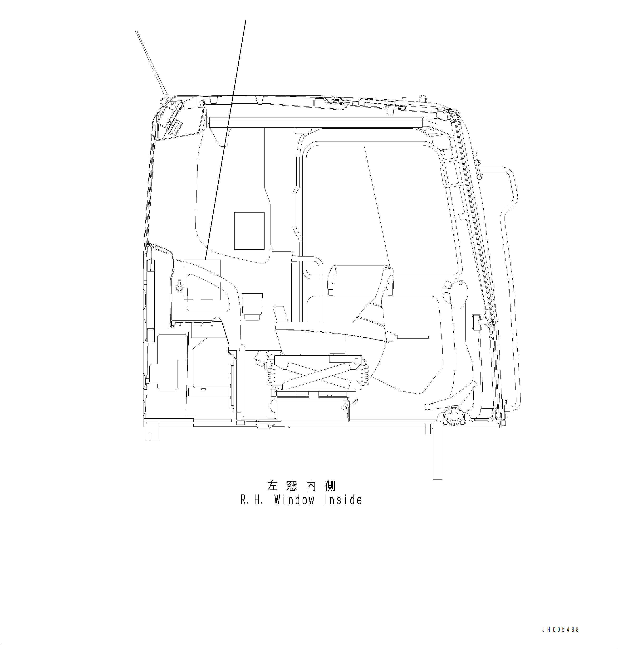 Komatsu parts book diagram for PC390LCI-11 A31001-UP BEPB113400 3.8.2018: U0110-001001 LUBRICATION CHART