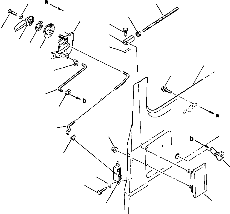 Excavators Komatsu / PC400LC-5 S/N A70501-UP(PC4005KE) / CAB ASSEMBLY CAB DOOR LOCK ASSEMBLY(05-062 : 13CM6200.003)