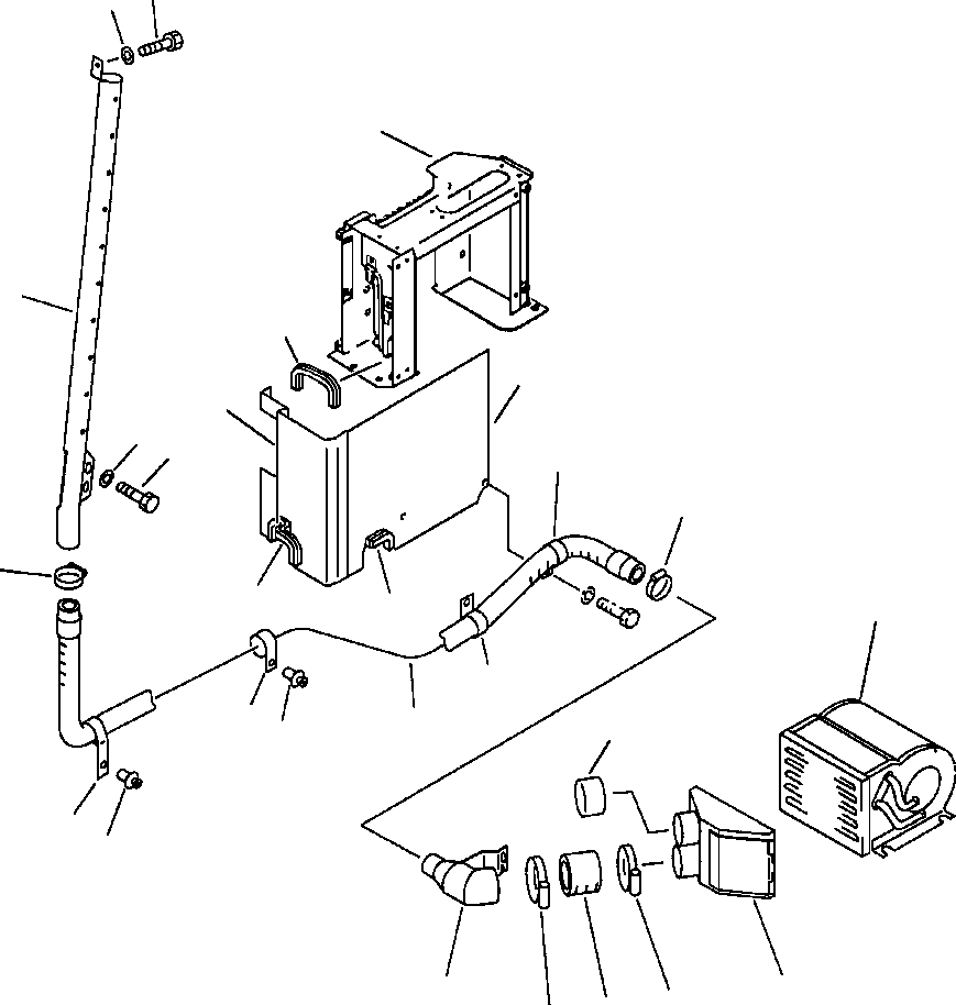 Excavators Komatsu / PC400LC-5 S/N A70501-UP(PC4005KE) / DEFROSTER(05-080 : 13FH6200.002)