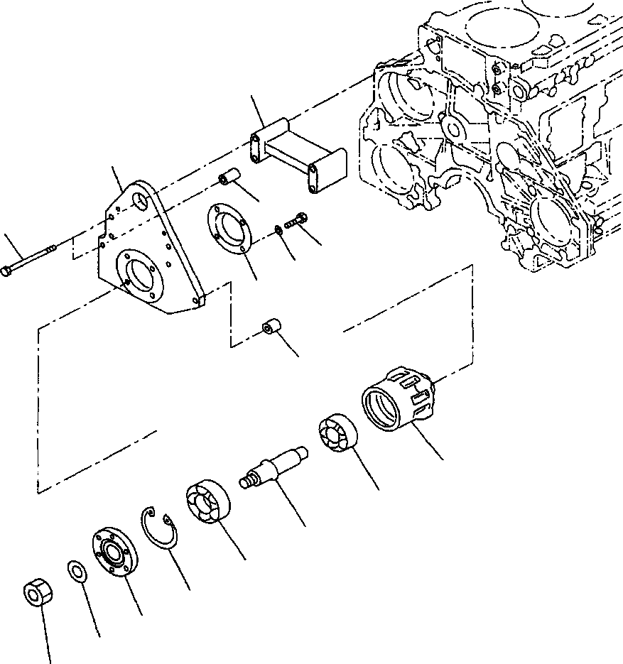 Excavators Komatsu / PC400LC-6LK/HD-6LK S/N A83001-A84000(PC4006MC) / FAN DRIVE FOR 198MM DIAMETER PULLEY(A-092 : E5ALD125.004)