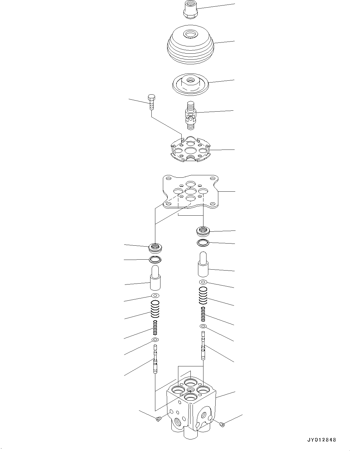 Komatsu parts book diagram for PC490LC-10 S/N K60001-UP: FLOOR FRAME GROUP, WITH ADDITIONAL ACTUATOR PIPING, ACCUMULATOR, PPC VALVE FOR WORK EQUIPMENT, LHS