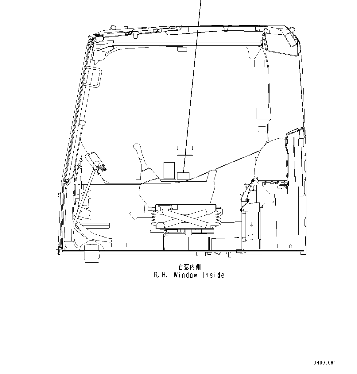 Komatsu parts book diagram for PC490LC-10 S/N K60001-UP: MARKS AND NAME PLATES, ENGLISH, KUK, LC, KOMTRAX PLATE