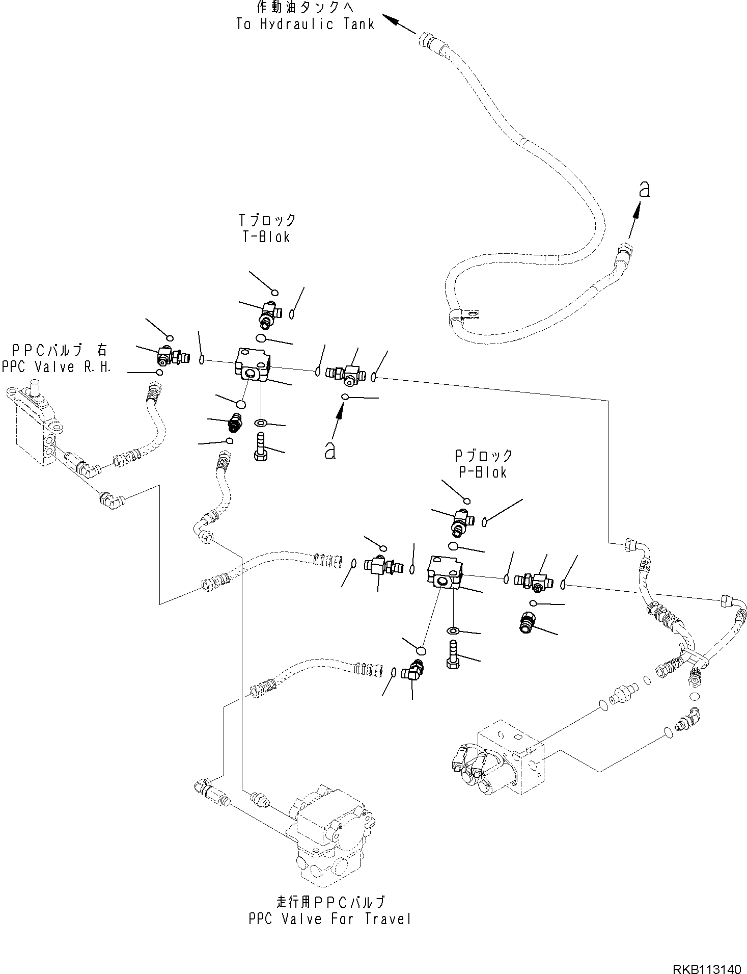 Excavators Komatsu / PC55MR-5E0 S/N F40001 AND UP(PC55MR5E) / CAB, FLOOR, P, T BLOCK(K0210-001017 : K0210-001017)