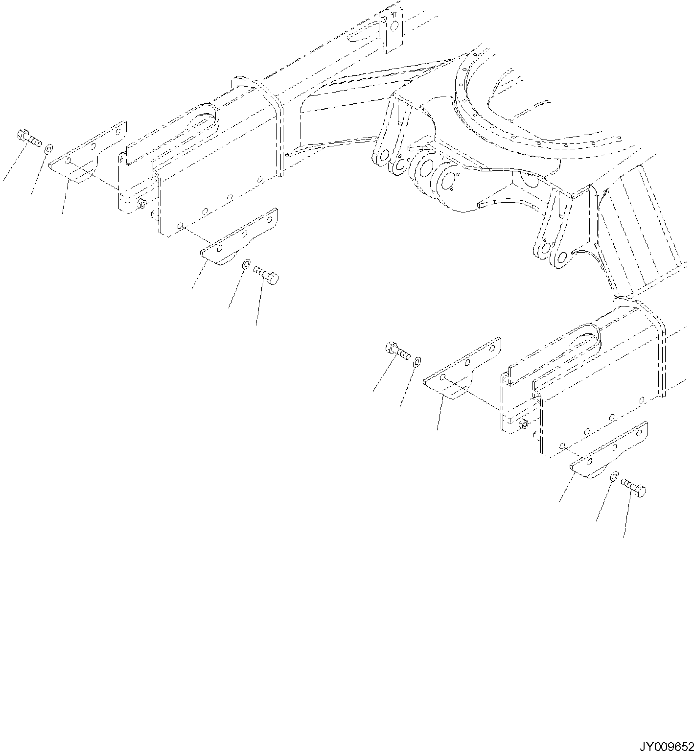 Excavators Komatsu / PC58MR-5E0 S/N F60001 AND UP(PC58MR5E) / TRACK SHOE ASSEMBLY, TRACK GUARD(R0500-002003 : R0500-002003)