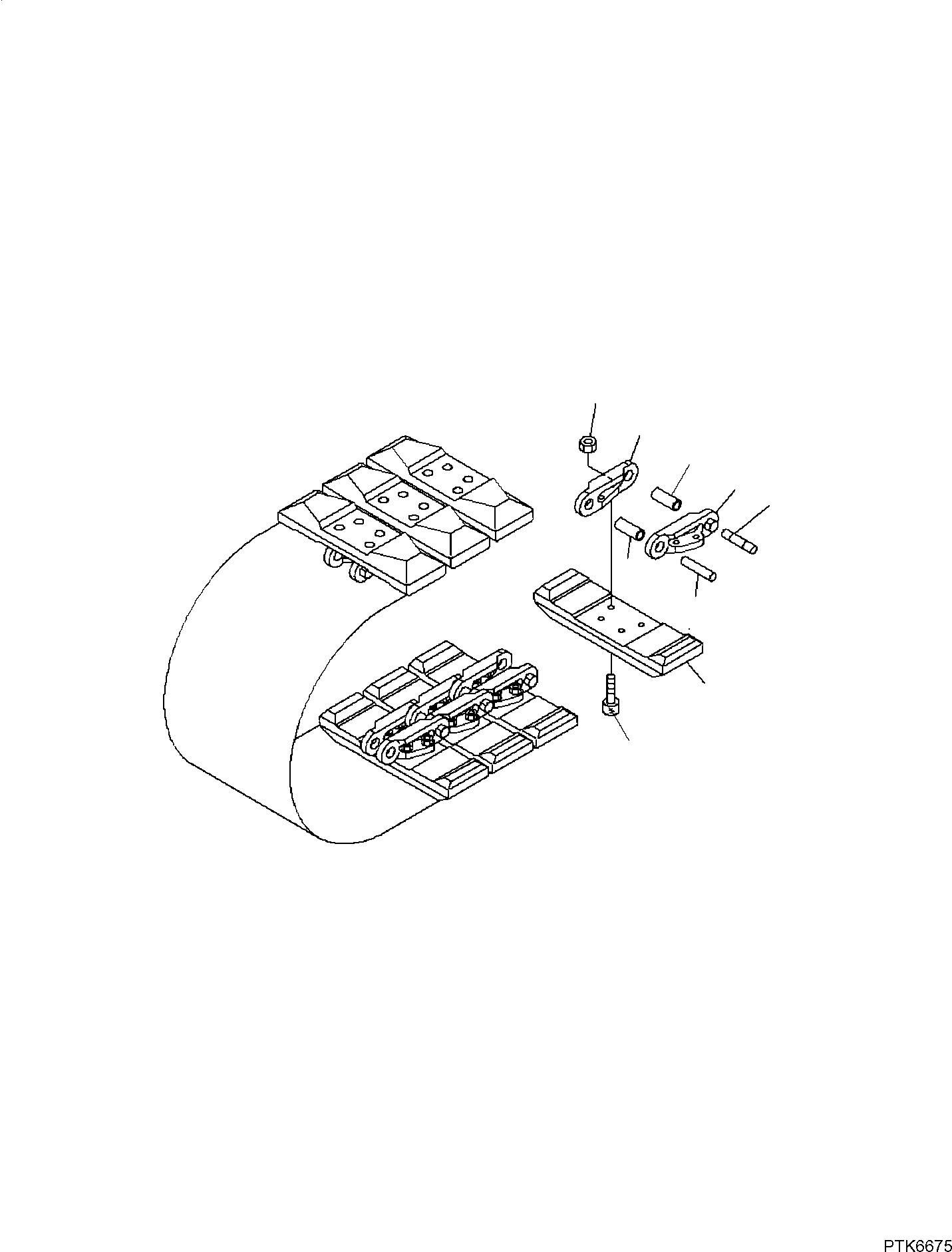 Excavators Komatsu / PC58MR-5E0 S/N F60001 AND UP(PC58MR5E) / TRACK SHOE ASSEMBLY, TRACK SHOE(R0500-003002 : R0500-003002)