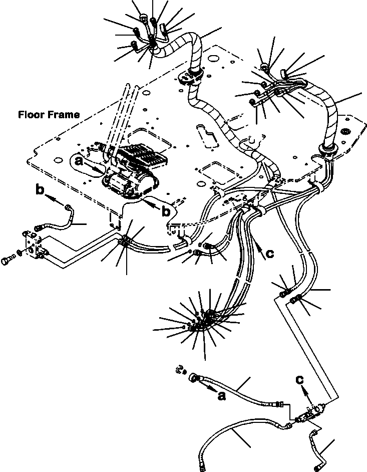 Excavators Komatsu / PC88MR-8 S/N A90001-UP(PC88MR8) / K1110-017020 HYDRAULIC SYSTEM WORK EQUIPMENT CONTROL PROPORTION PRESSURE CONTROL (PPC) CIRCUIT(K-107 : K1110-017020)
