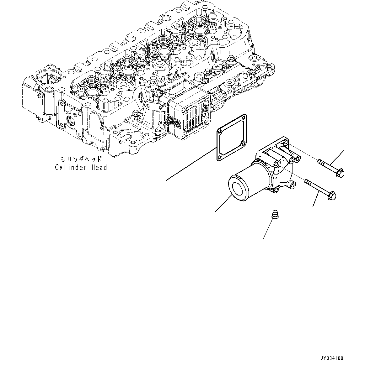 Engines Komatsu / SAA4D107E-3A S/N 22296044-UP (For PW160-11)(PW00007H) / Air Intake Connector(A006001 : AIC00-001001)