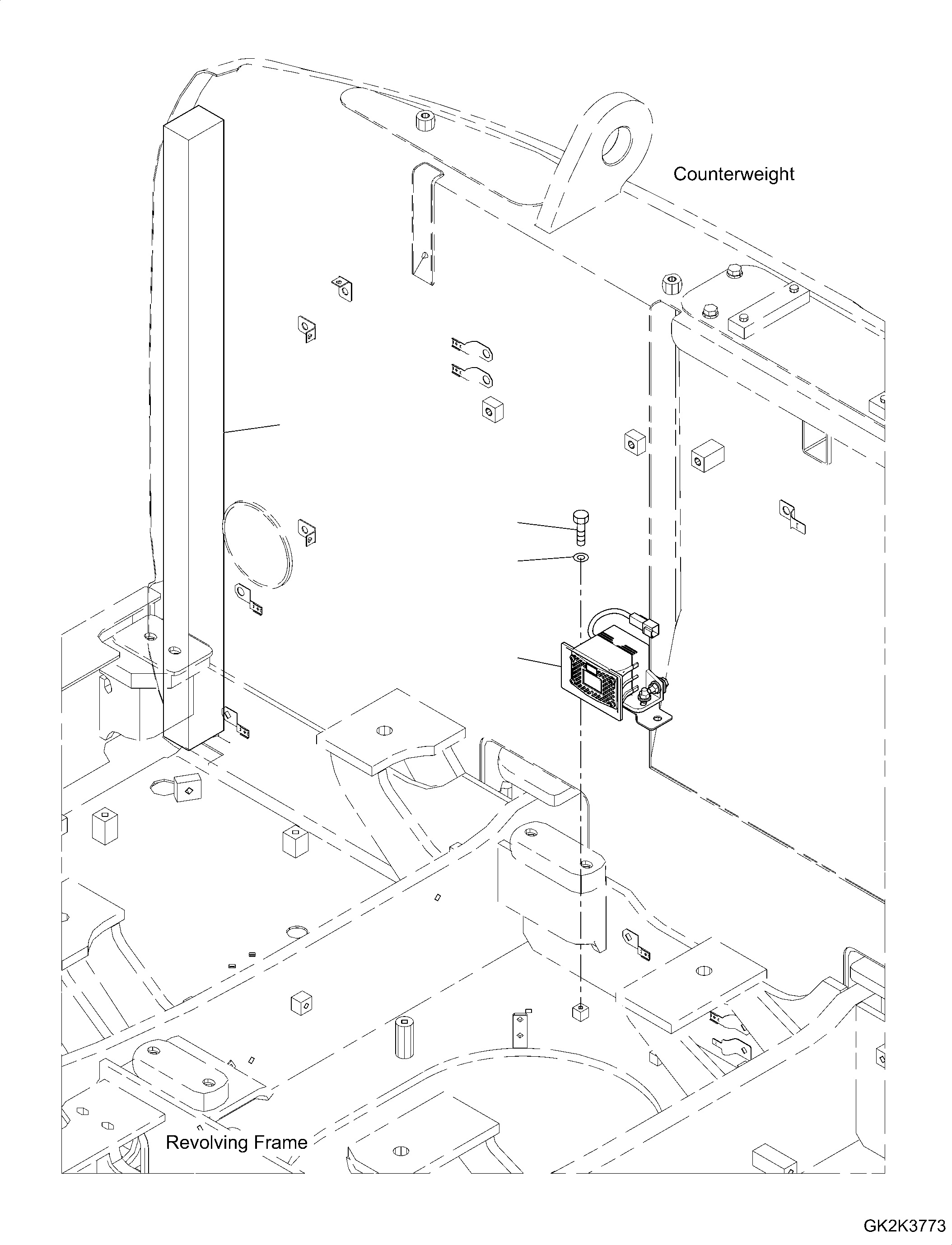 Excavators Komatsu / PW160-11 S/N H65051-UP(PW00008H) / Travel Alarm, Back-Up, Standard(E027001 : E0420-001001)