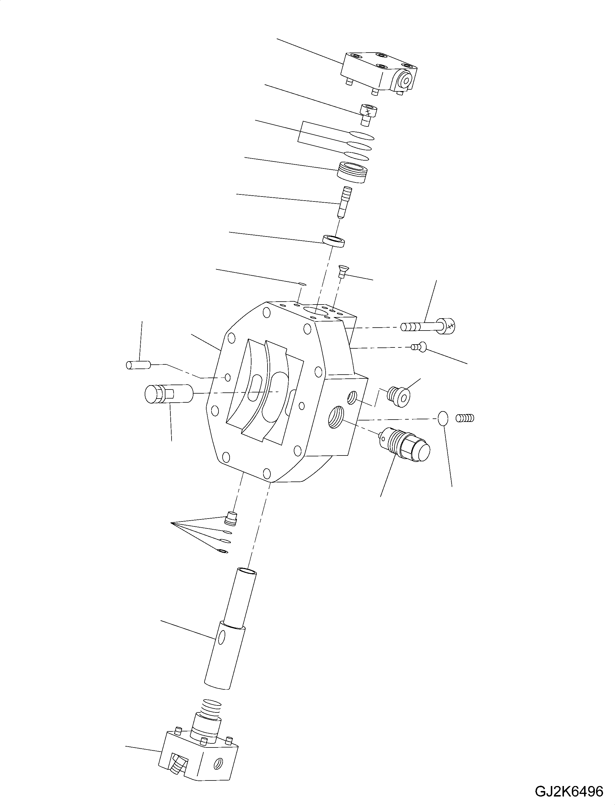 Excavators Komatsu / PW148-10 S/N H52051-UP(PW14810H) / Travel Motor, Inner Parts (3/5)(P013003 : P1410-001003)