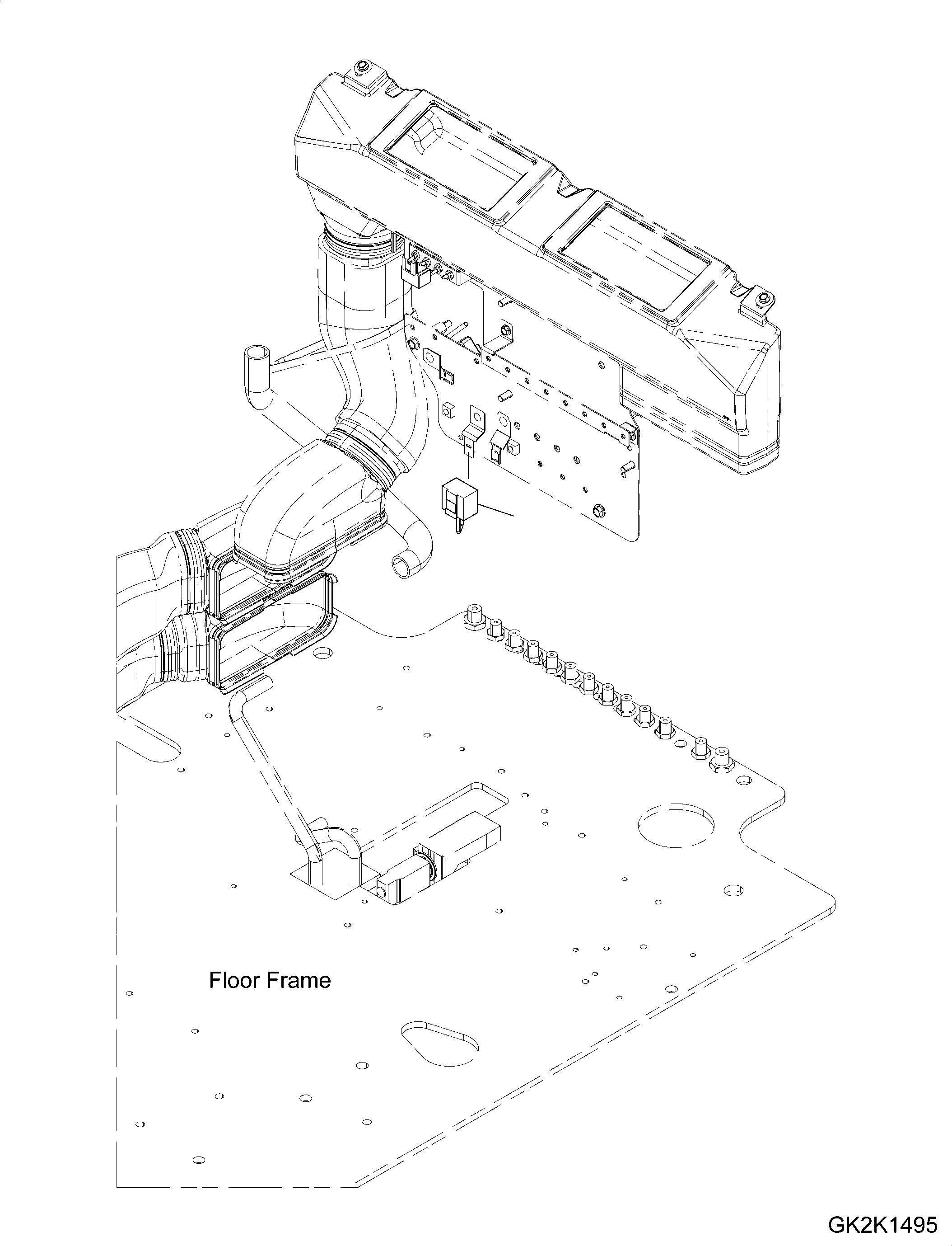 Excavators Komatsu / PW180-10 S/N H60051-UP(PW18010H) / Model Select Switch, for D, A and F(K024001 : K1730-002001)