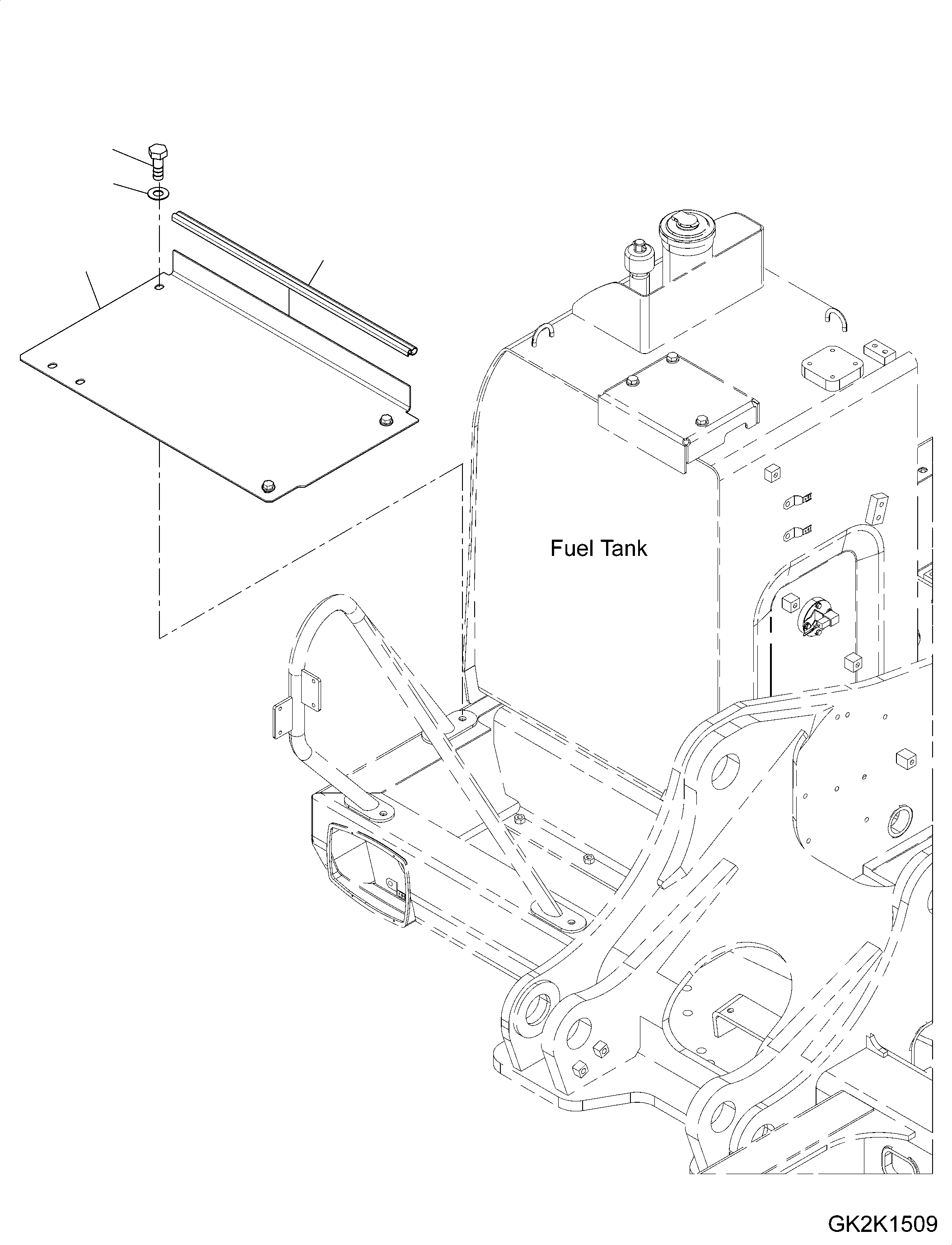 Excavators Komatsu / PW180-10 S/N H60051-UP(PW18010H) / Tool Box, Machine Cab(M007001 : M1220-001001)
