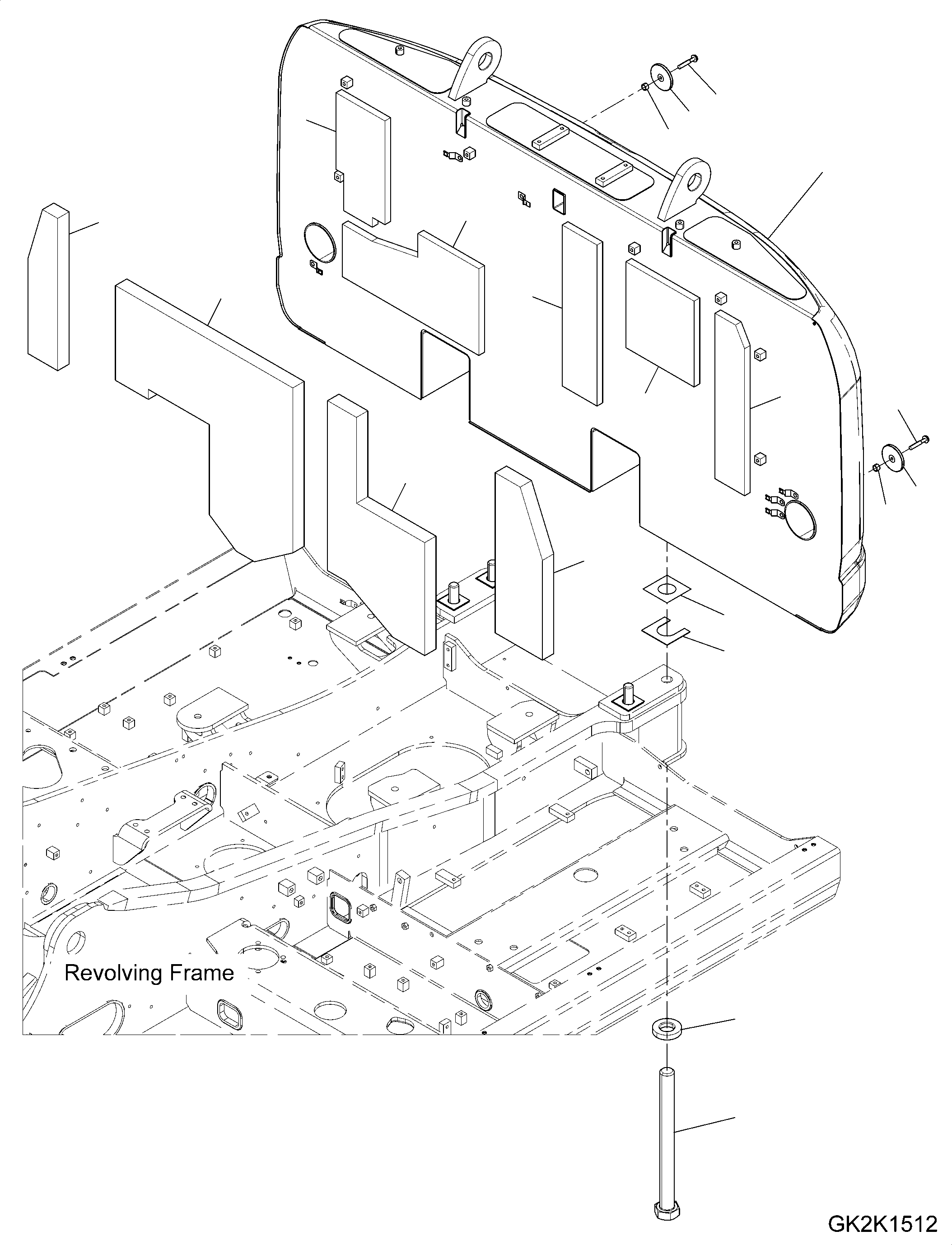 Excavators Komatsu / PW180-10 S/N H60051-UP(PW18010H) / Counterweight(M010001 : M1510-001001)