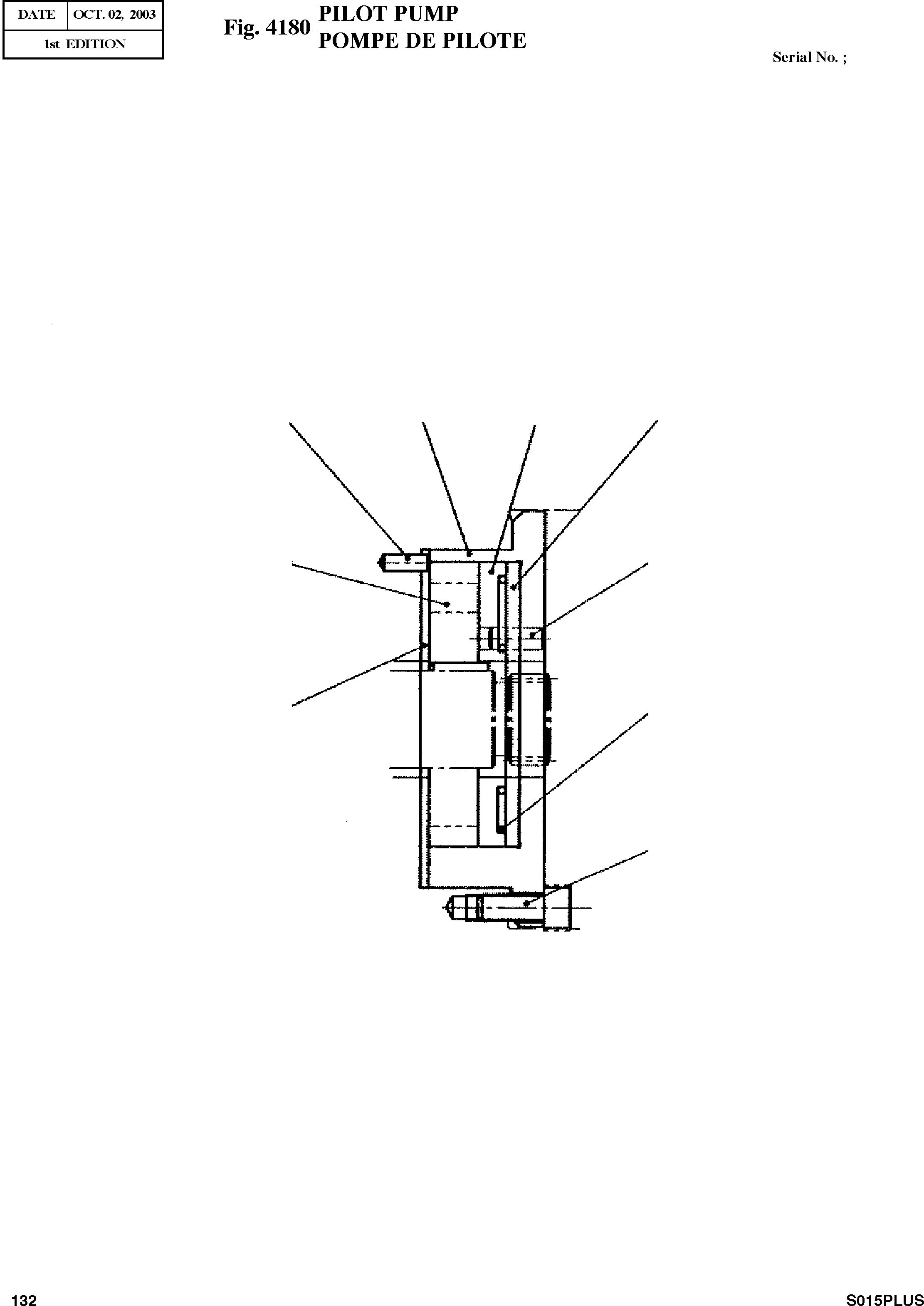 Other: DOOSAN-DAEWOO / SOLAR 015PLUS (S/N. 20001 ~ )(S015P-C) / PILOT PUMP(4180 : 4180)