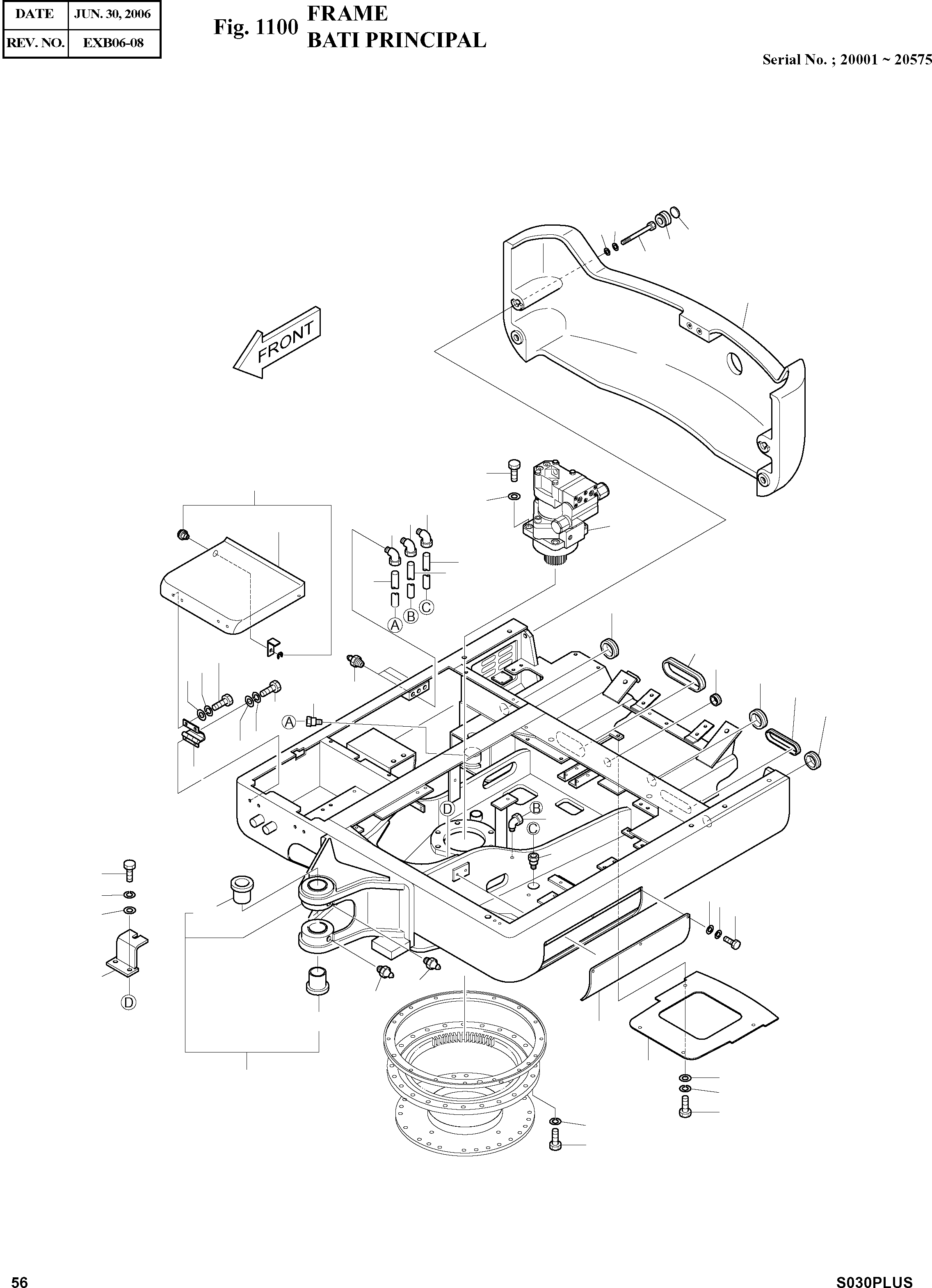 Other: DOOSAN-DAEWOO / SOLAR 030PLUS (S/N. 20001 ~ )(S030p-c) / FRAME(1100 : 1100)