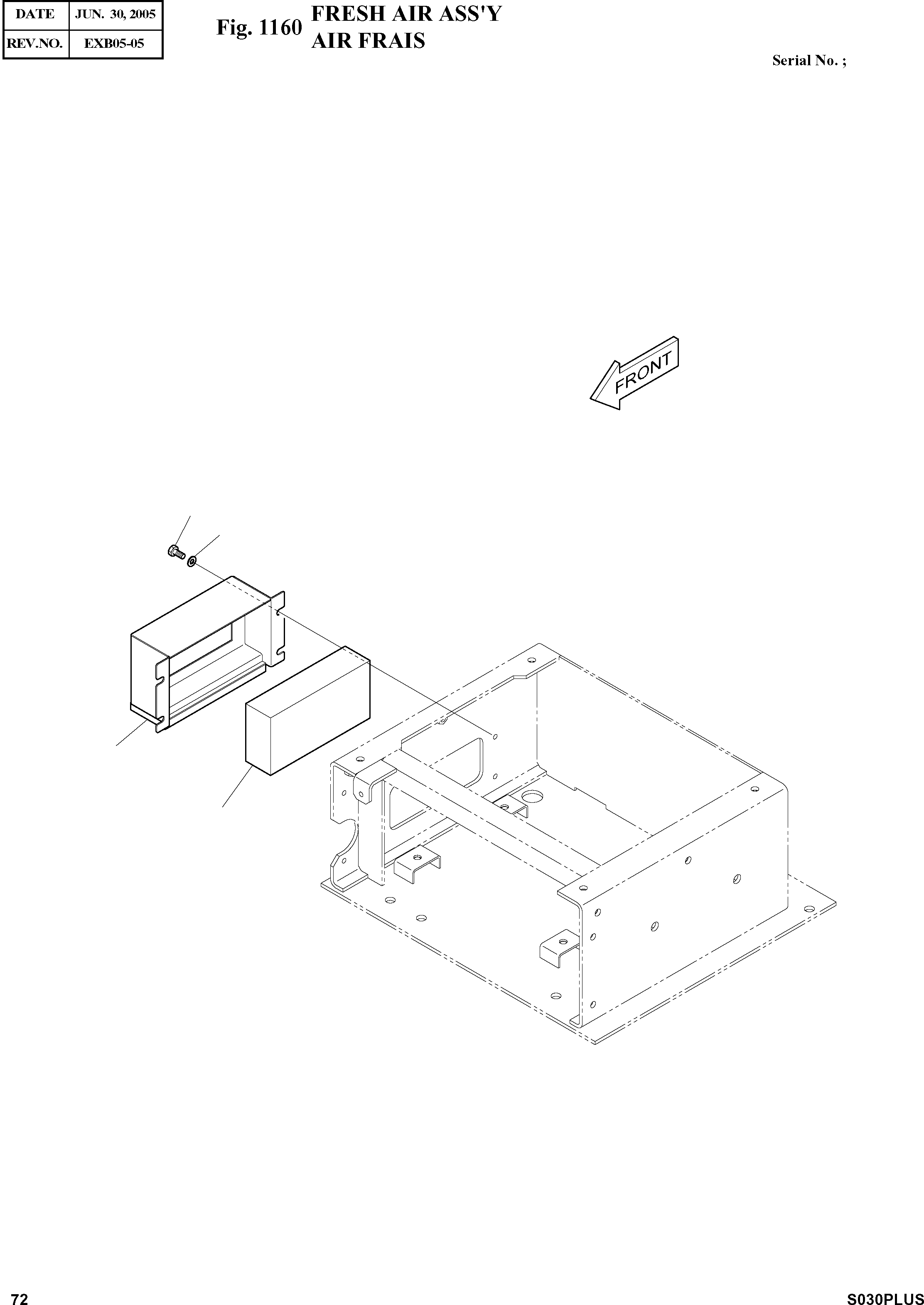 Other: DOOSAN-DAEWOO / SOLAR 030PLUS (S/N. 20001 ~ )(S030p-c) / FRESH AIR ASS