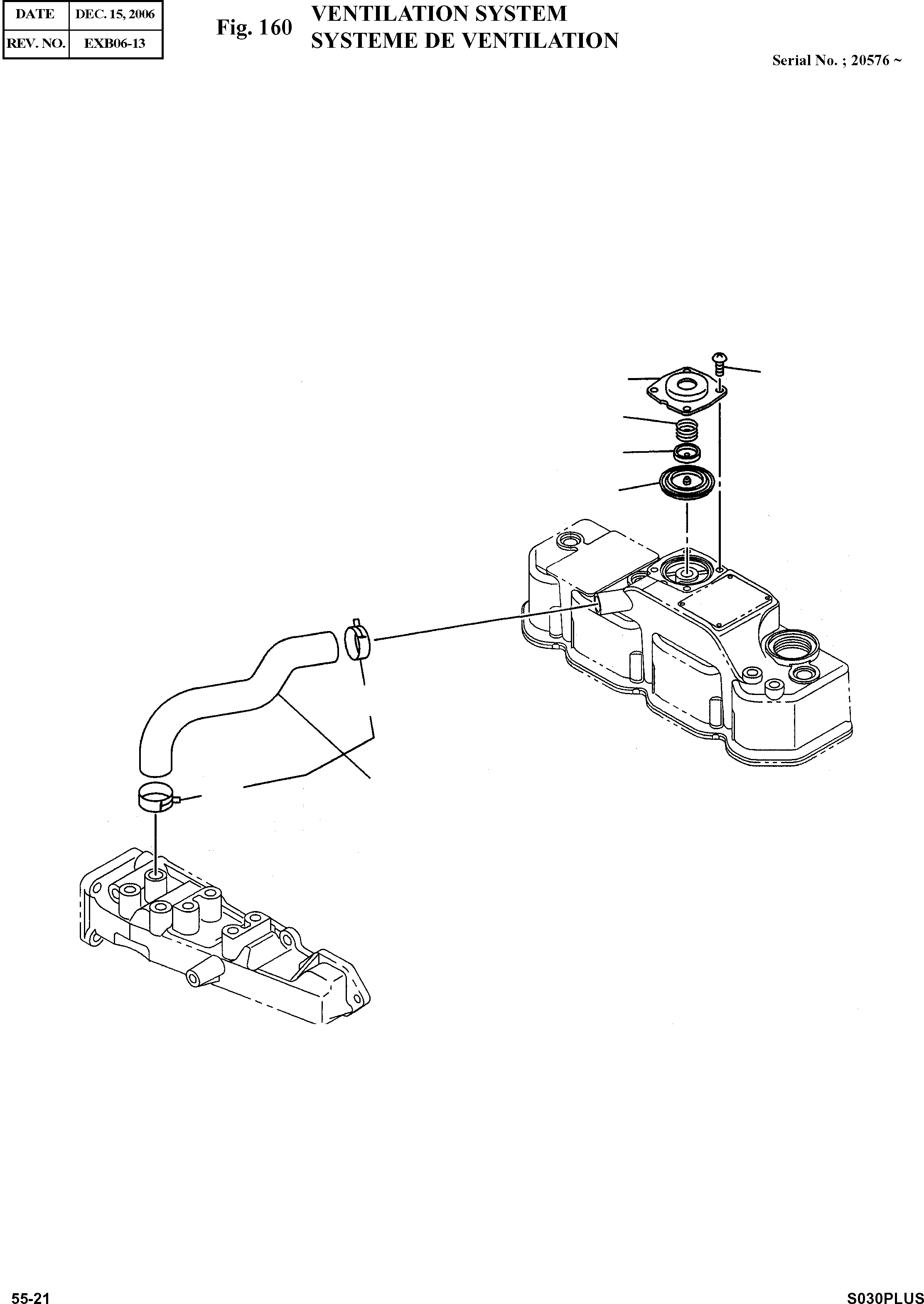 Other: DOOSAN-DAEWOO / SOLAR 030PLUS (S/N. 20001 ~ )(S030p-c) / VENTILATION SYSTEM(160 : 160)