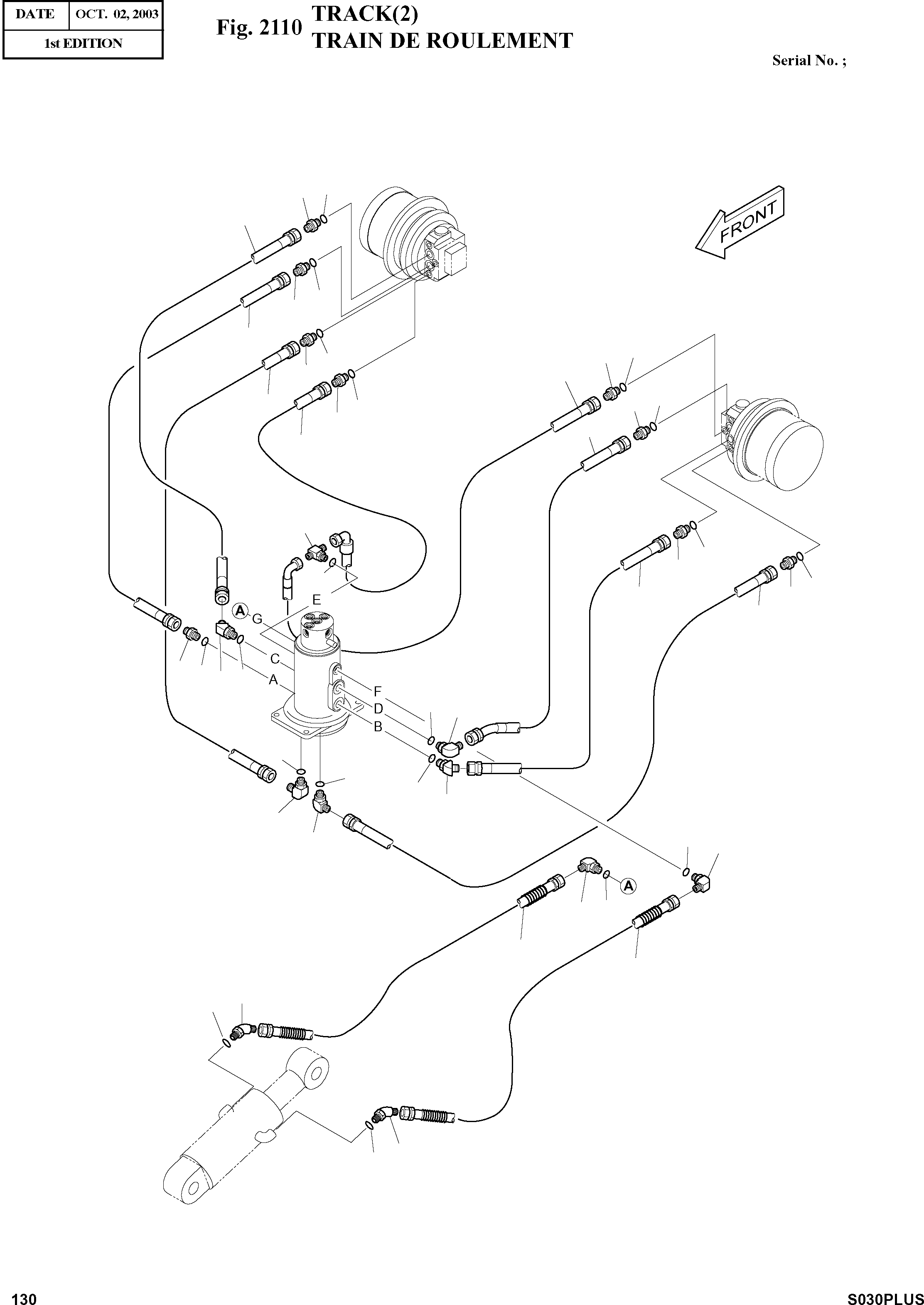 Other: DOOSAN-DAEWOO / SOLAR 030PLUS (S/N. 20001 ~ )(S030p-c) / TRACK(2)(2110 : 2110)
