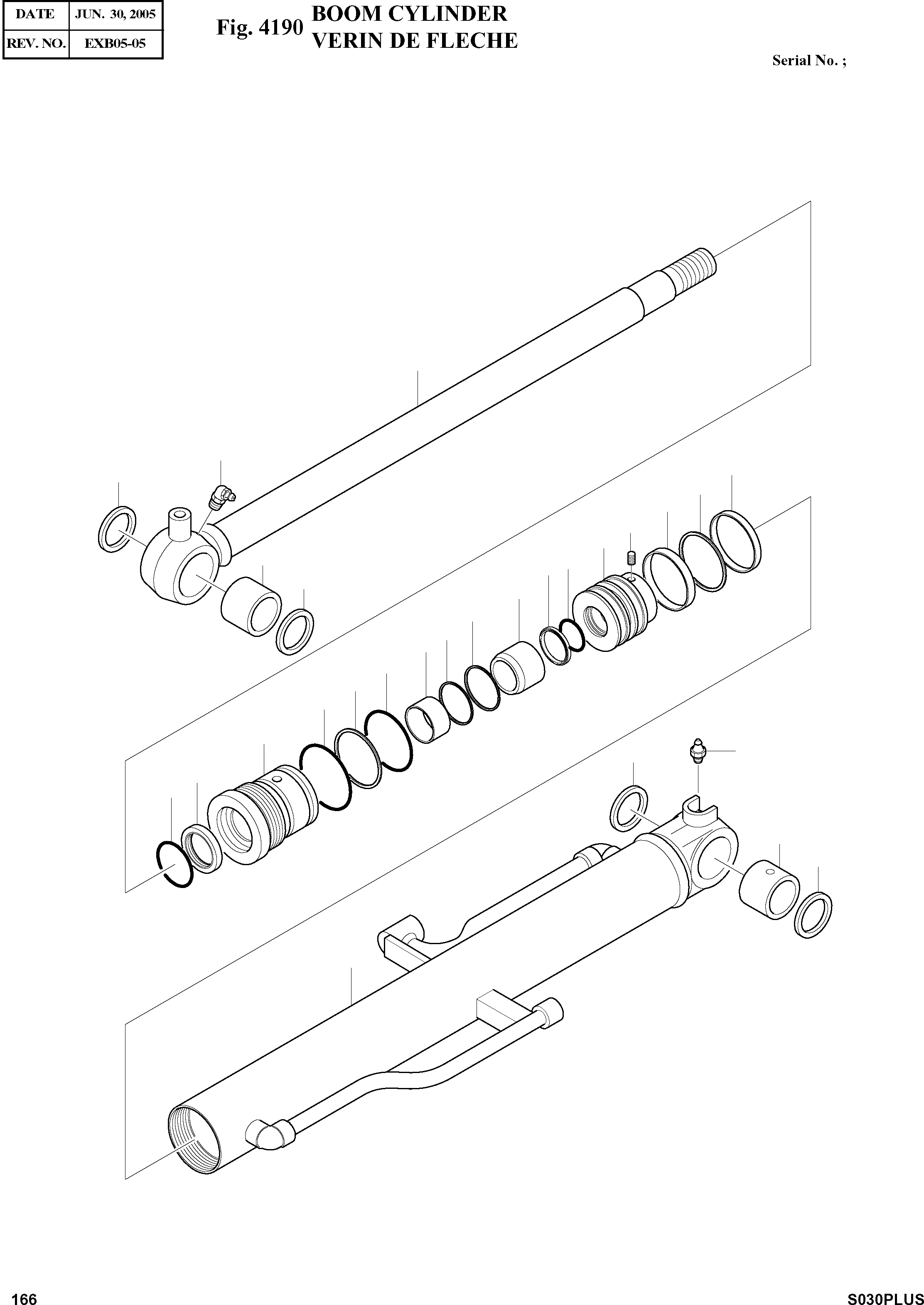 Other: DOOSAN-DAEWOO / SOLAR 030PLUS (S/N. 20001 ~ )(S030p-c) / BOOM CYLINDER(4190 : 4190)
