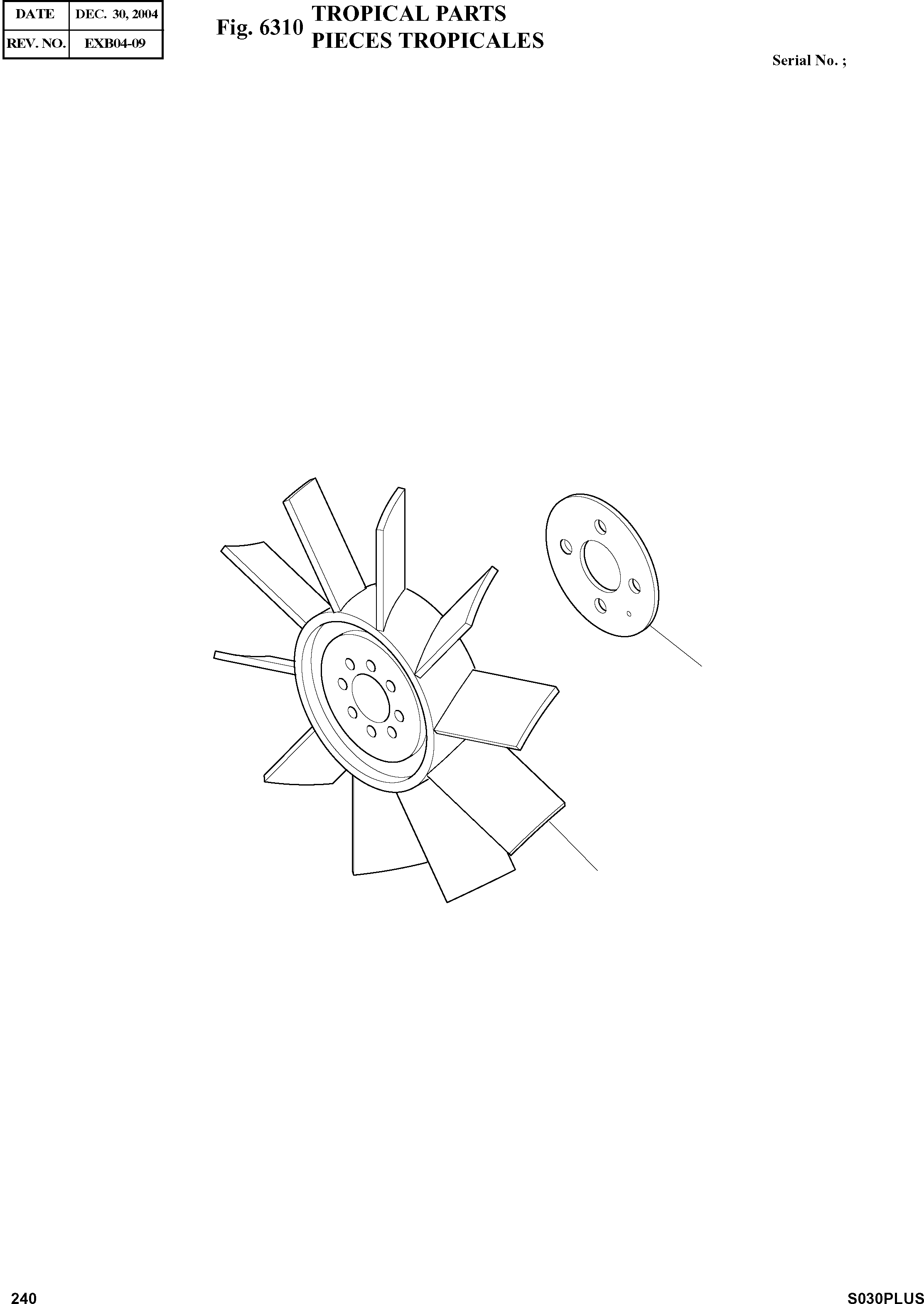 Other: DOOSAN-DAEWOO / SOLAR 030PLUS (S/N. 20001 ~ )(S030p-c) / TROPICAL PARTS(6310 : 6310)