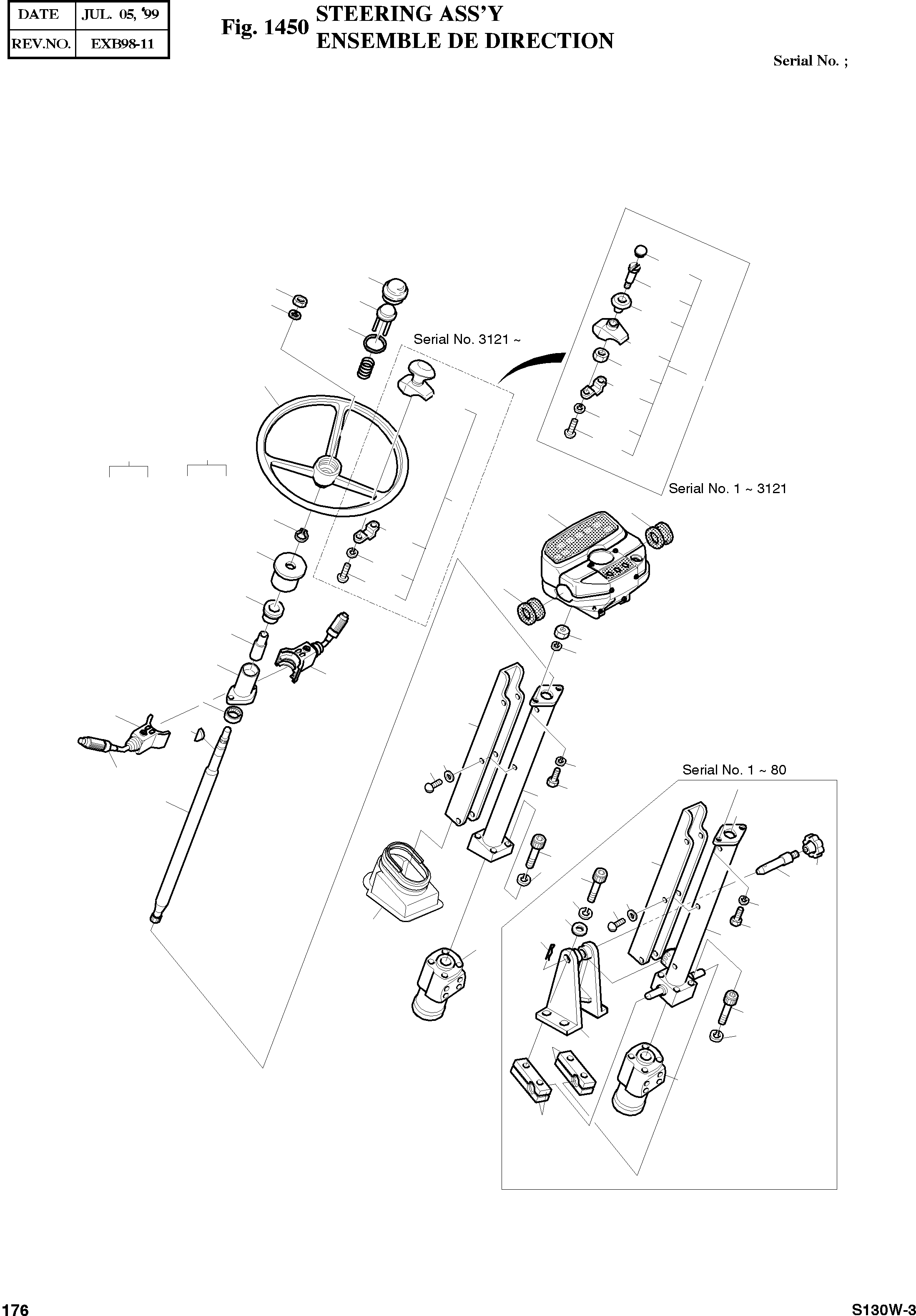 Other: DOOSAN-DAEWOO / SOLAR 130W-III(S130w-3) / STEERING ASS