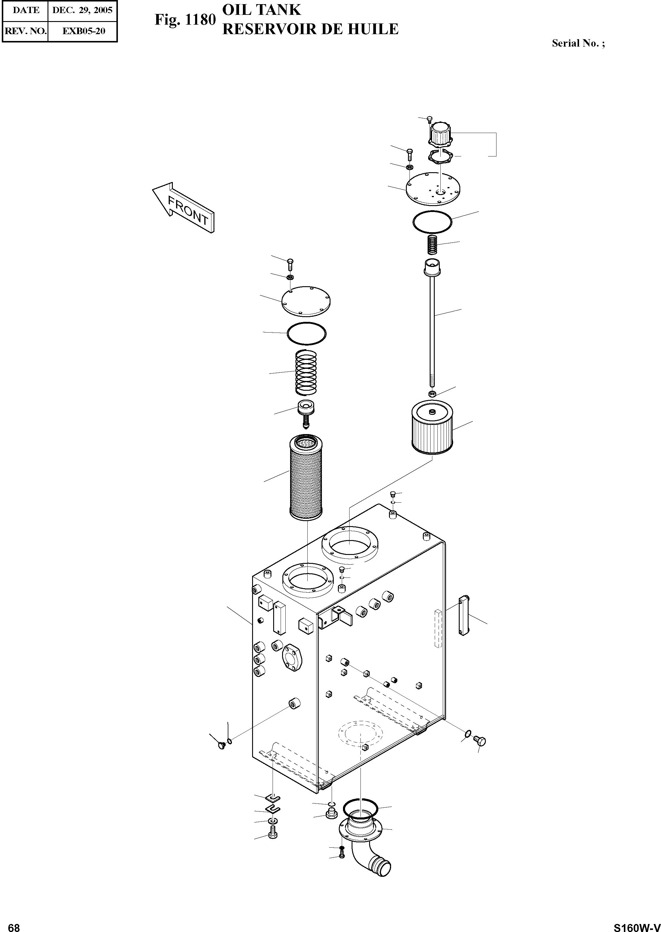 Other: DOOSAN-DAEWOO / SOLAR 160W-V(S160W-V) / OIL TANK(1180 : 1180)