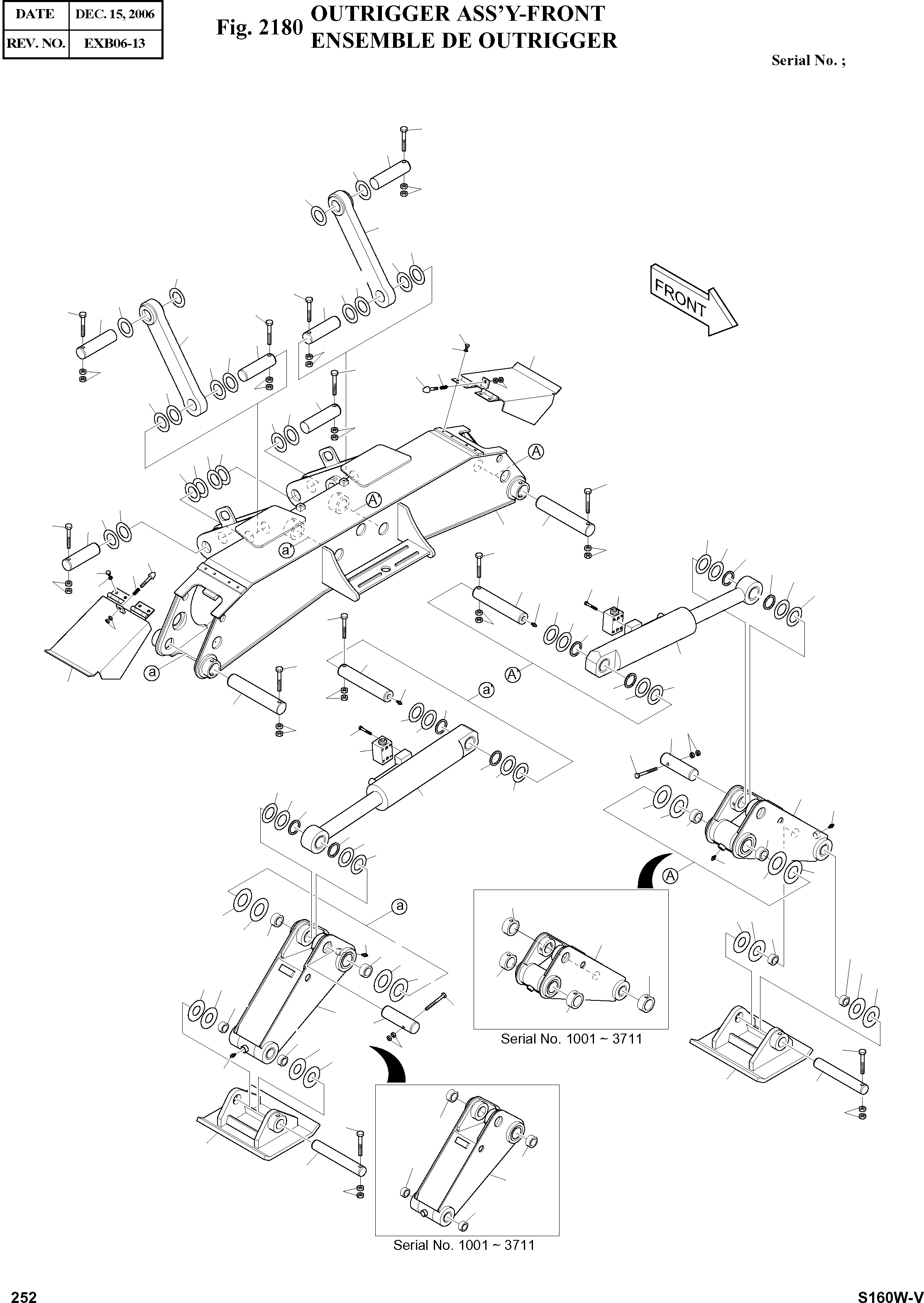 Other: DOOSAN-DAEWOO / SOLAR 160W-V(S160W-V) / OUTRIGGER ASS