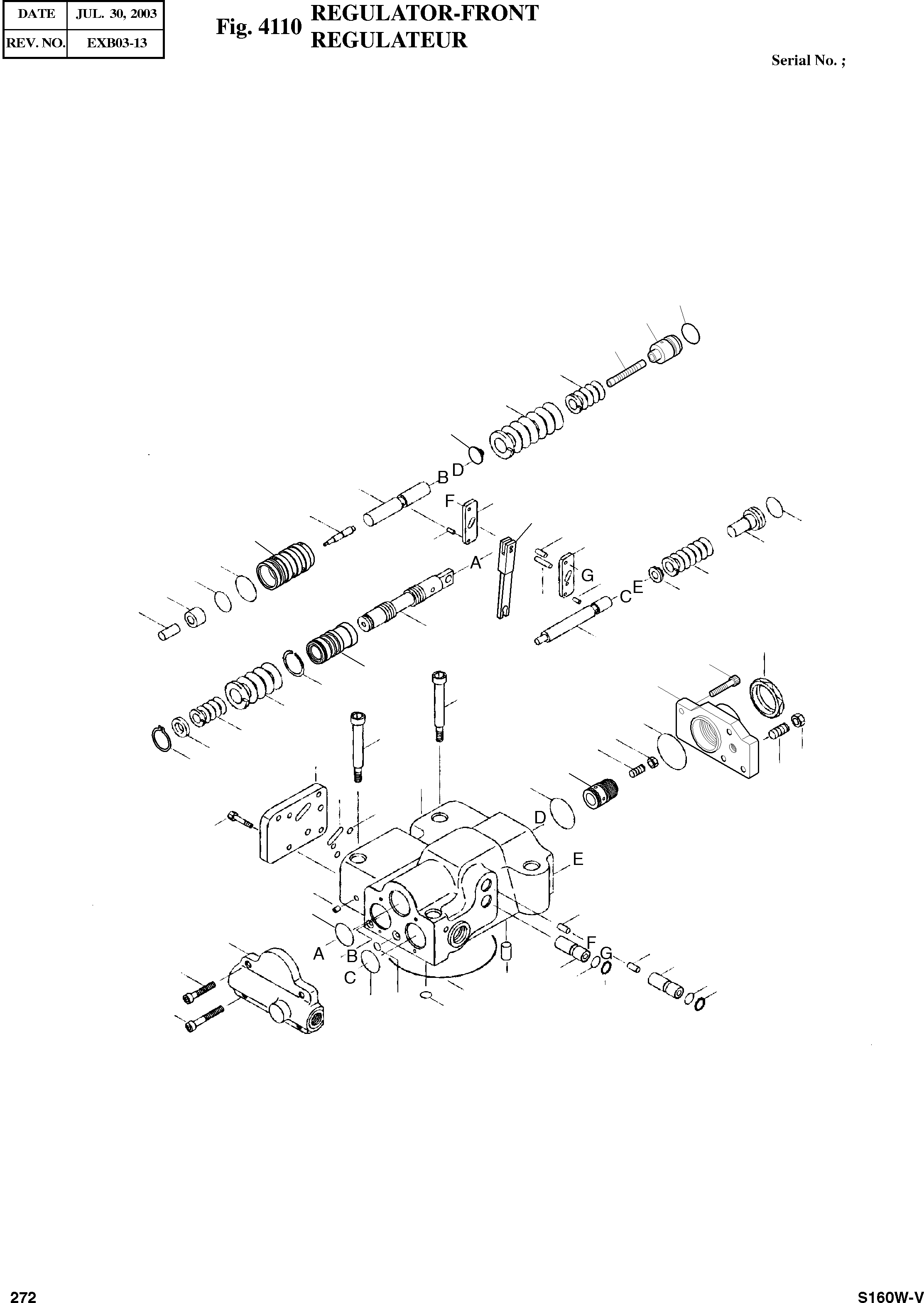 Other: DOOSAN-DAEWOO / SOLAR 160W-V(S160W-V) / REGULATOR-FRONT(4110 : 4110)
