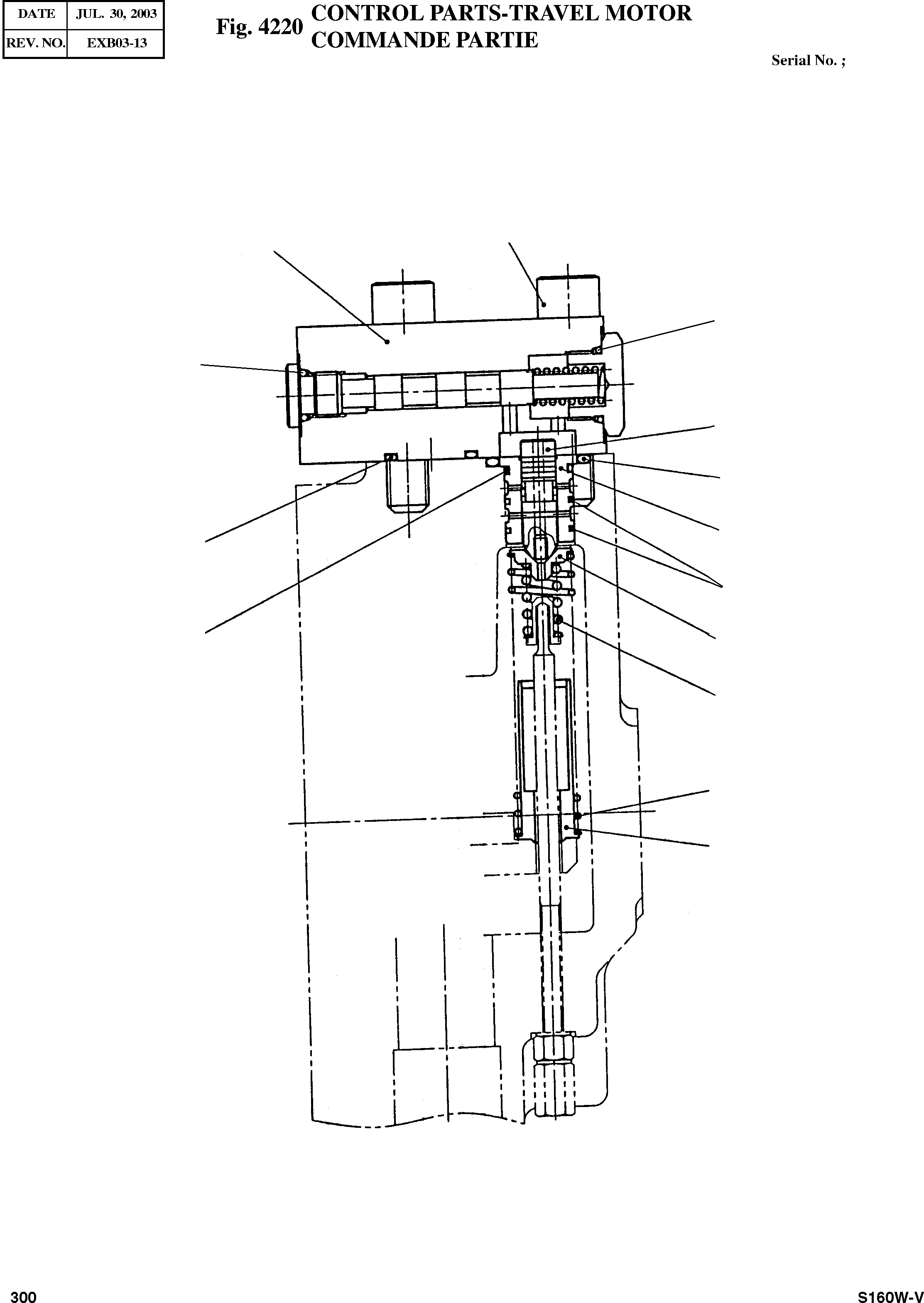 Other: DOOSAN-DAEWOO / SOLAR 160W-V(S160W-V) / CONTROL PARTS-TRAVEL MOTOR(4220 : 4220)